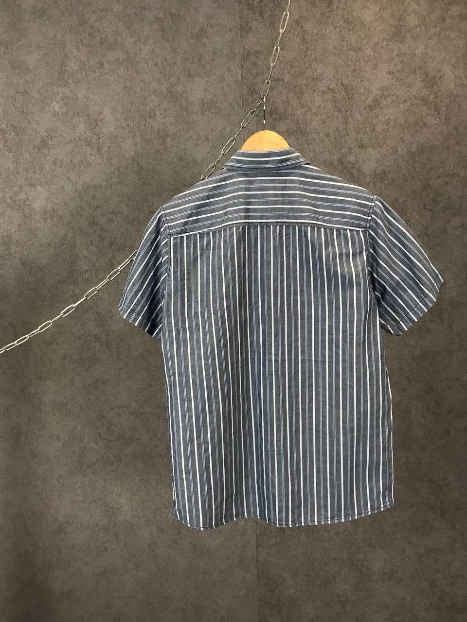 Quiksilver × Vintage Quiksilver outdoor vintage striped shirt Size US S / EU 44-46 / 1 - 9 Thumbnail