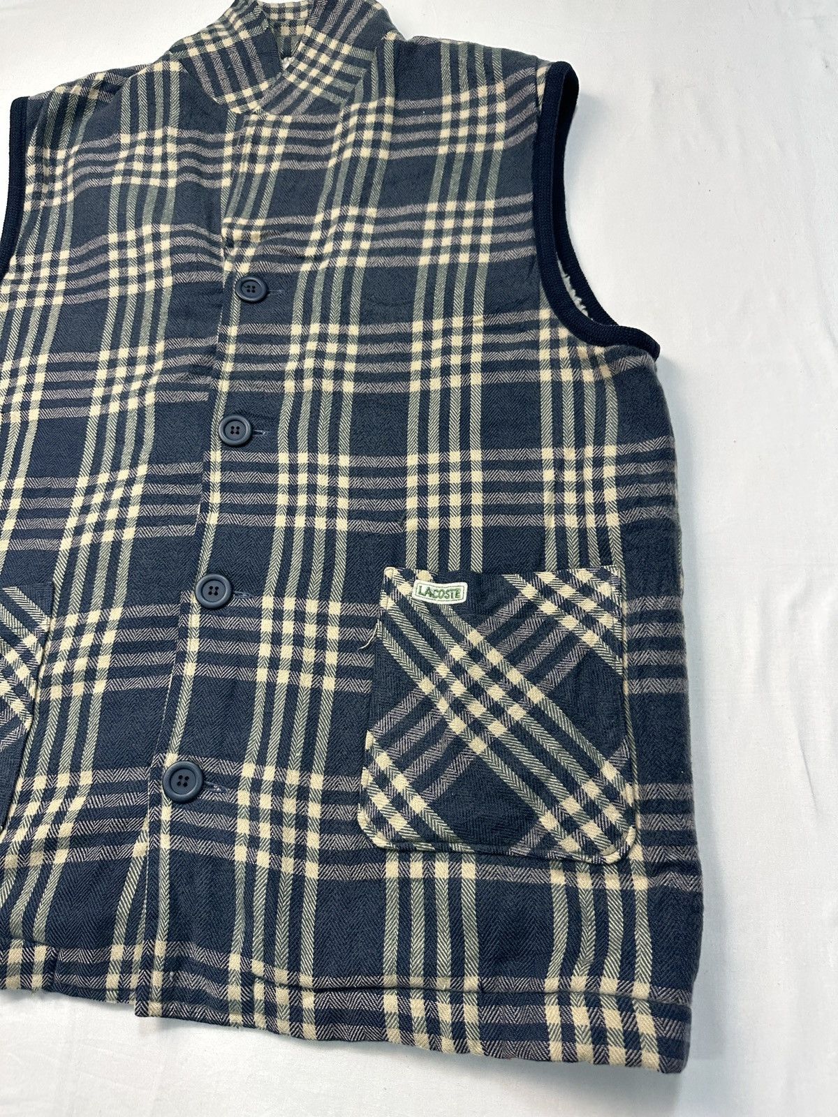 Lacoste Lacoste flannel vest for winter jacket Size US L / EU 52-54 / 3 - 4 Thumbnail