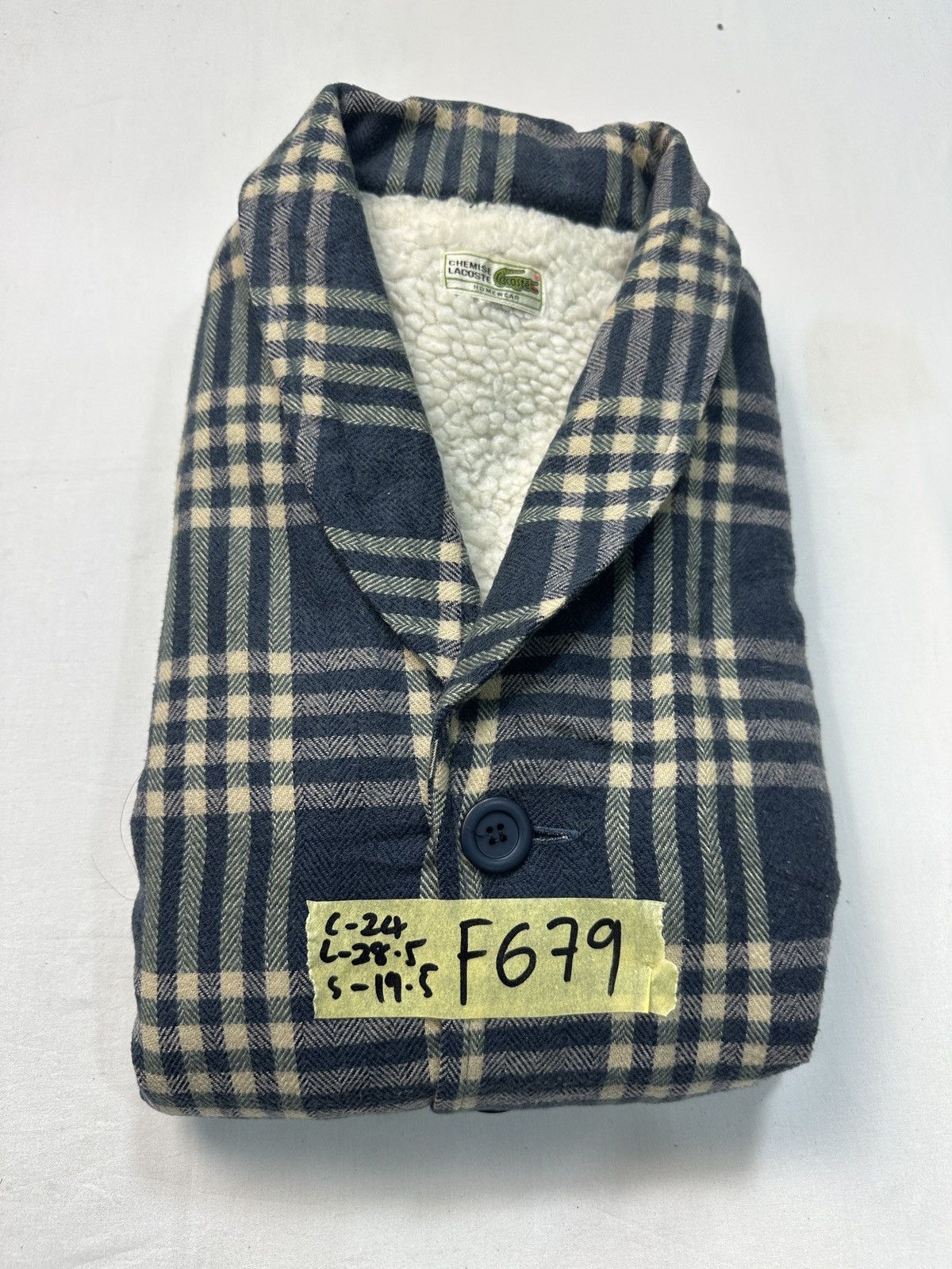 Lacoste Lacoste flannel vest for winter jacket Size US L / EU 52-54 / 3 - 15 Thumbnail