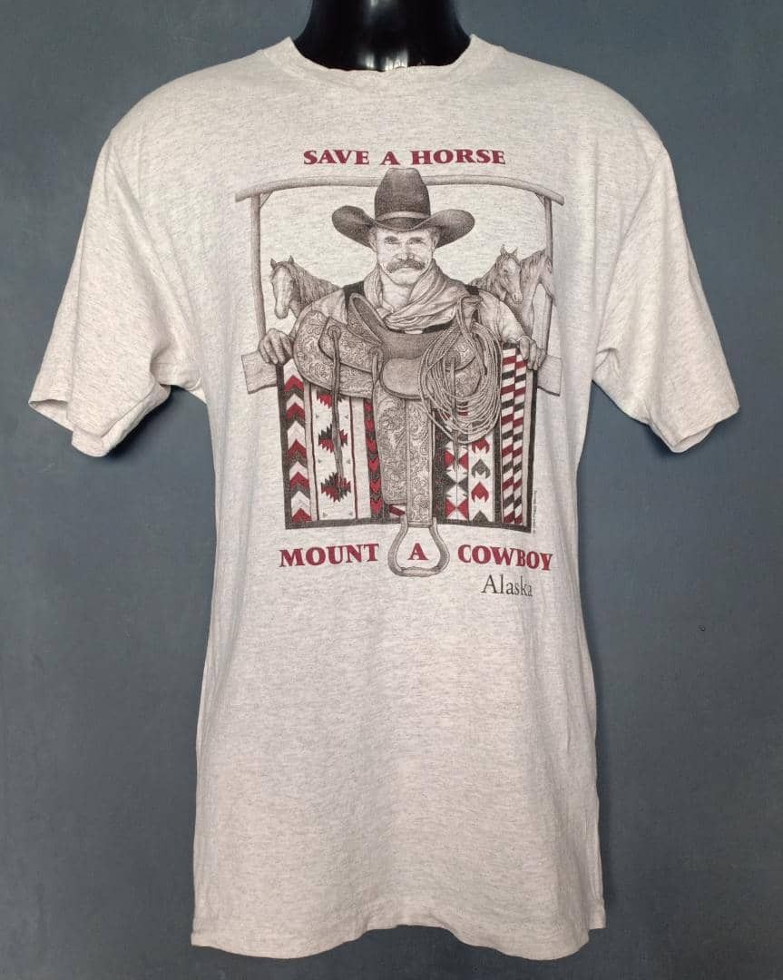 Other Vintage Art Peggy Murray Save A Horse Size US M / EU 48-50 / 2 - 1 Thumbnail