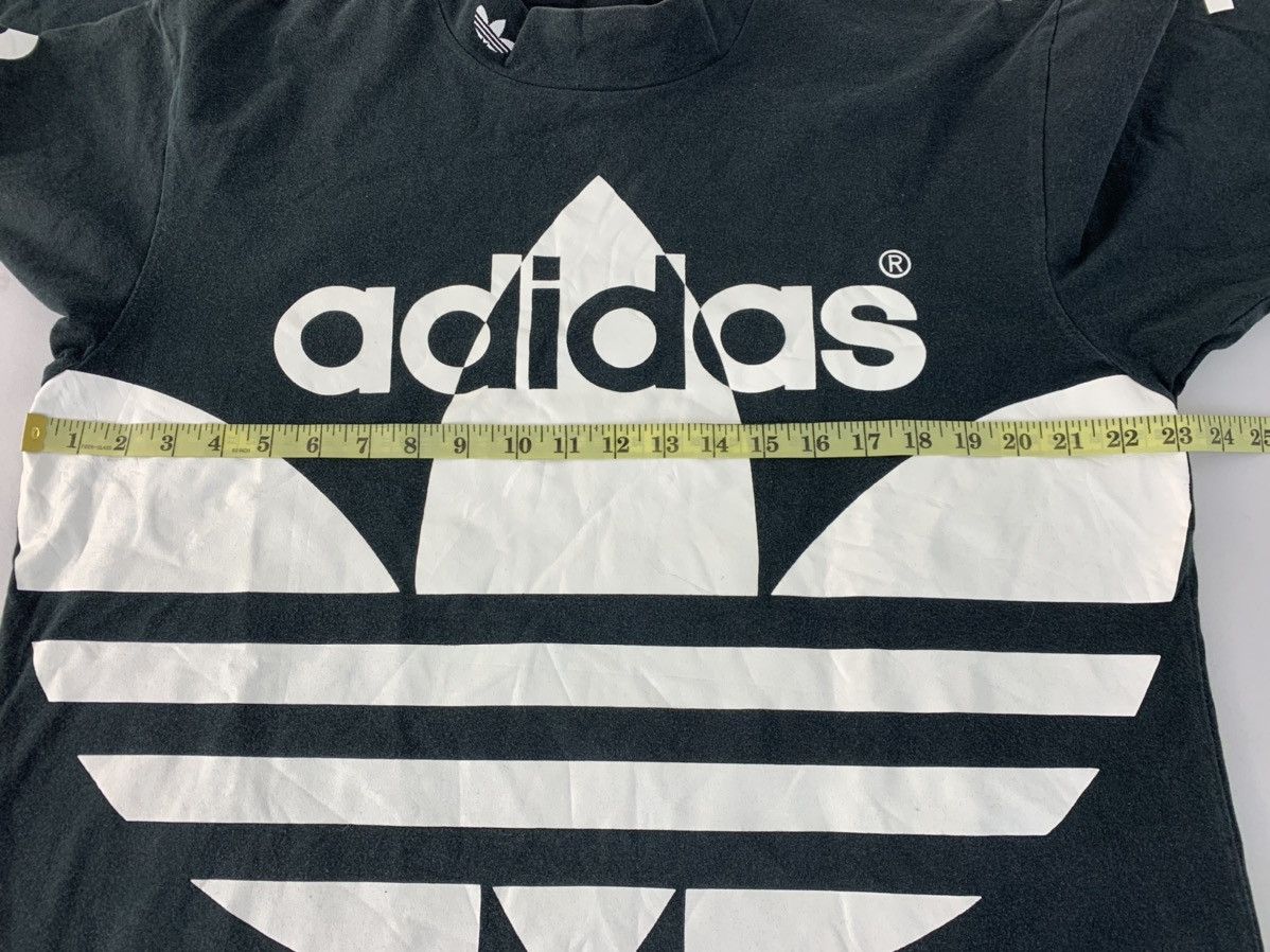 Adidas Vintage Adidas Trifoil Big Logo Tee Hip Hop Size US L / EU 52-54 / 3 - 11 Thumbnail