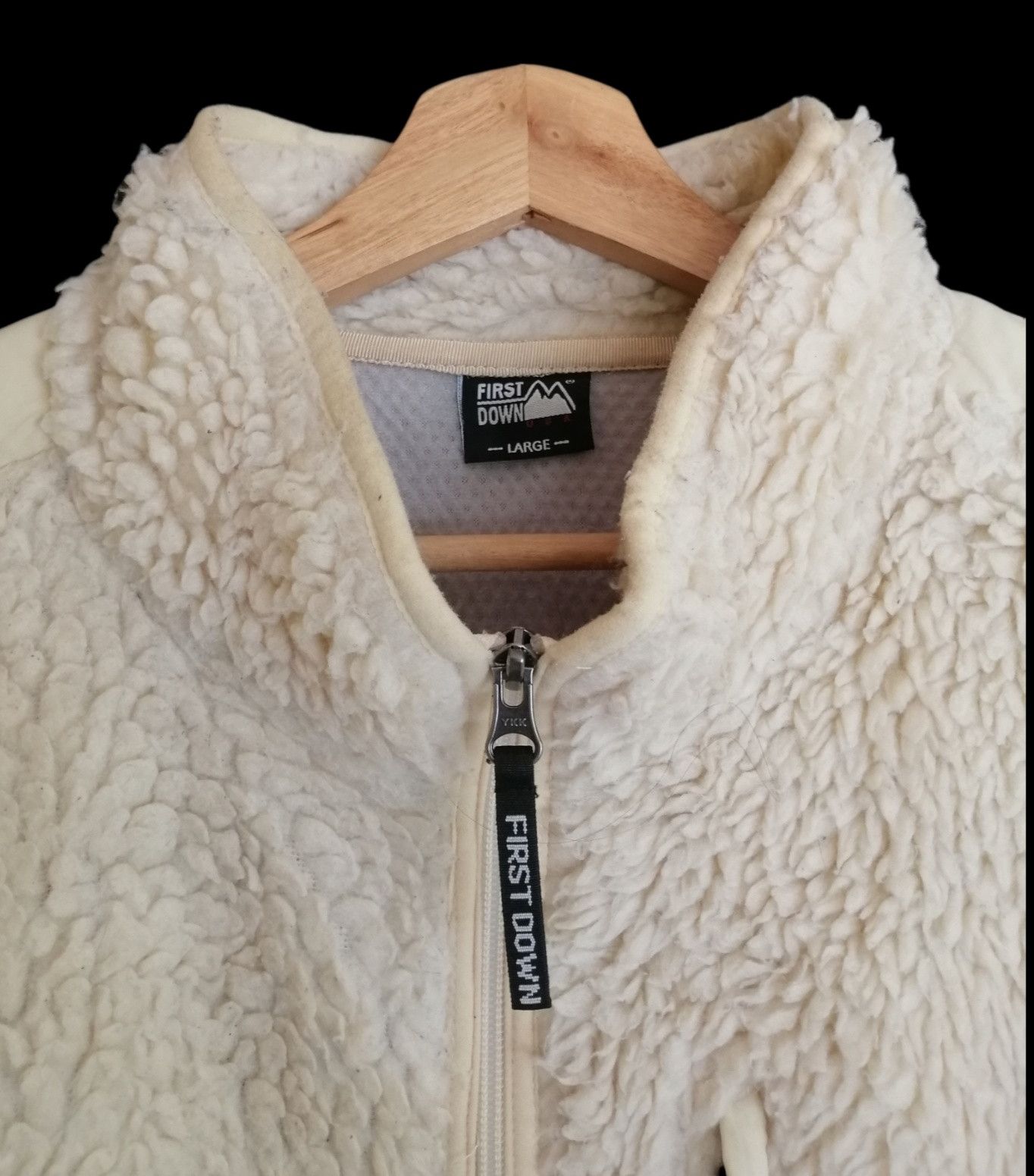 Japanese Brand Vintage First Down USA Sherpa Jacket Size US M / EU 48-50 / 2 - 3 Thumbnail