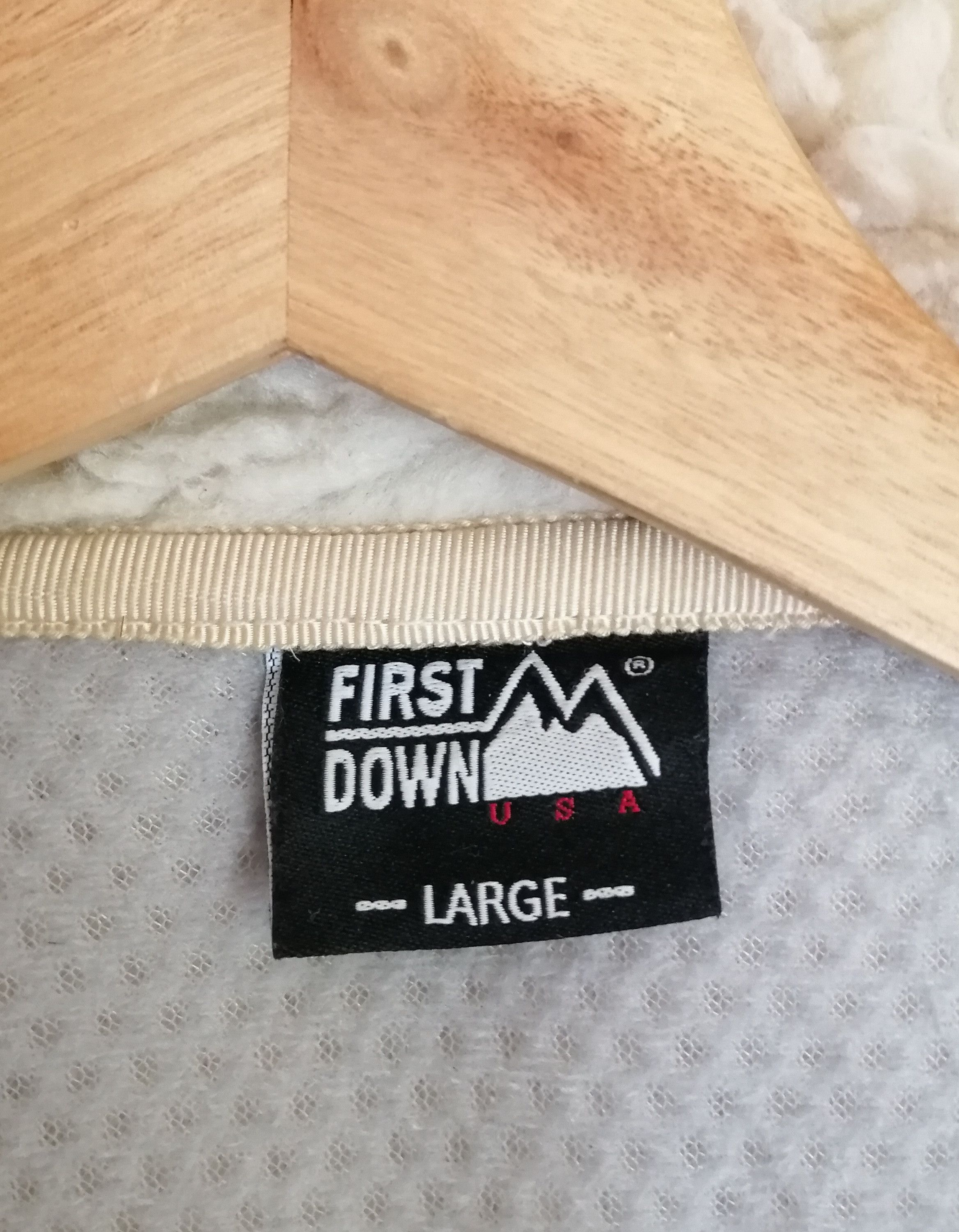 Japanese Brand Vintage First Down USA Sherpa Jacket Size US M / EU 48-50 / 2 - 15 Thumbnail