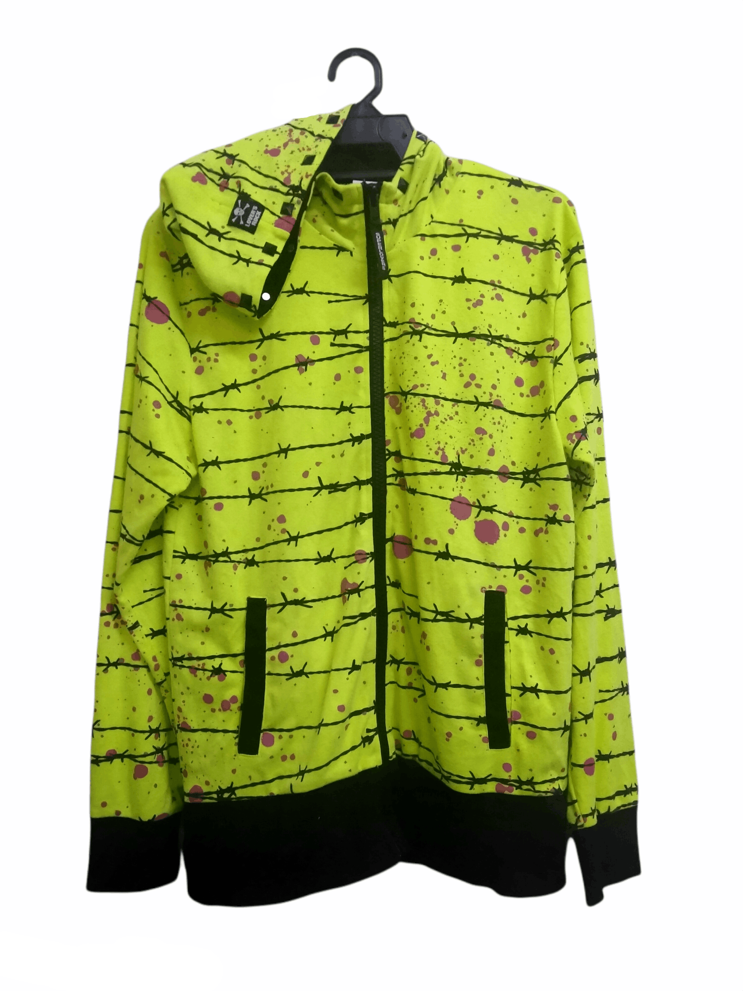 Beauty Beast Vintage Super Lovers Barbed Wire Pattern Hoodie Jackets Size US M / EU 48-50 / 2 - 3 Thumbnail