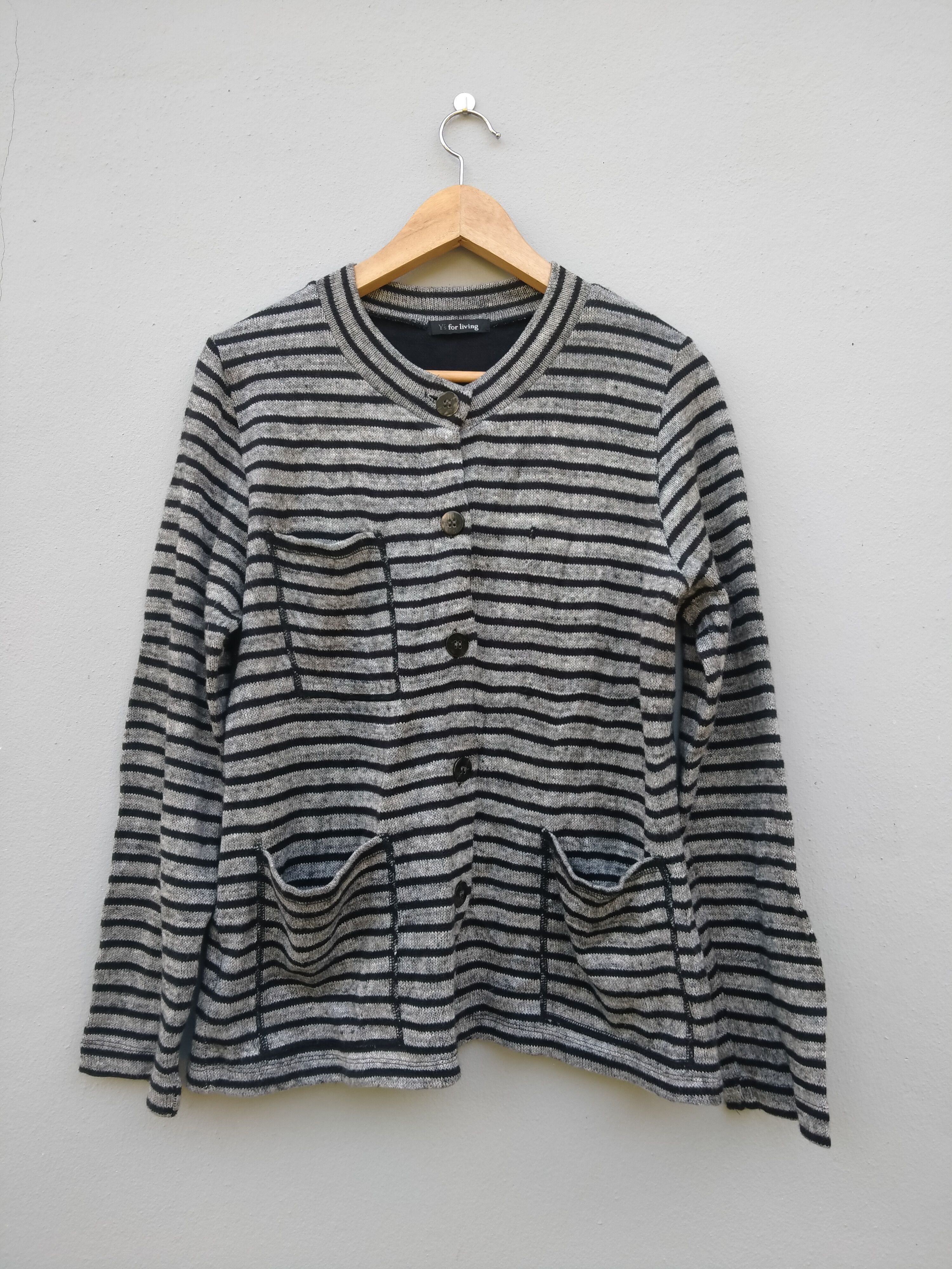 Yohji Yamamoto Vintage Y's For Living Yohji Yamamoto Pocket Button Shirt Size US M / EU 48-50 / 2 - 4 Thumbnail