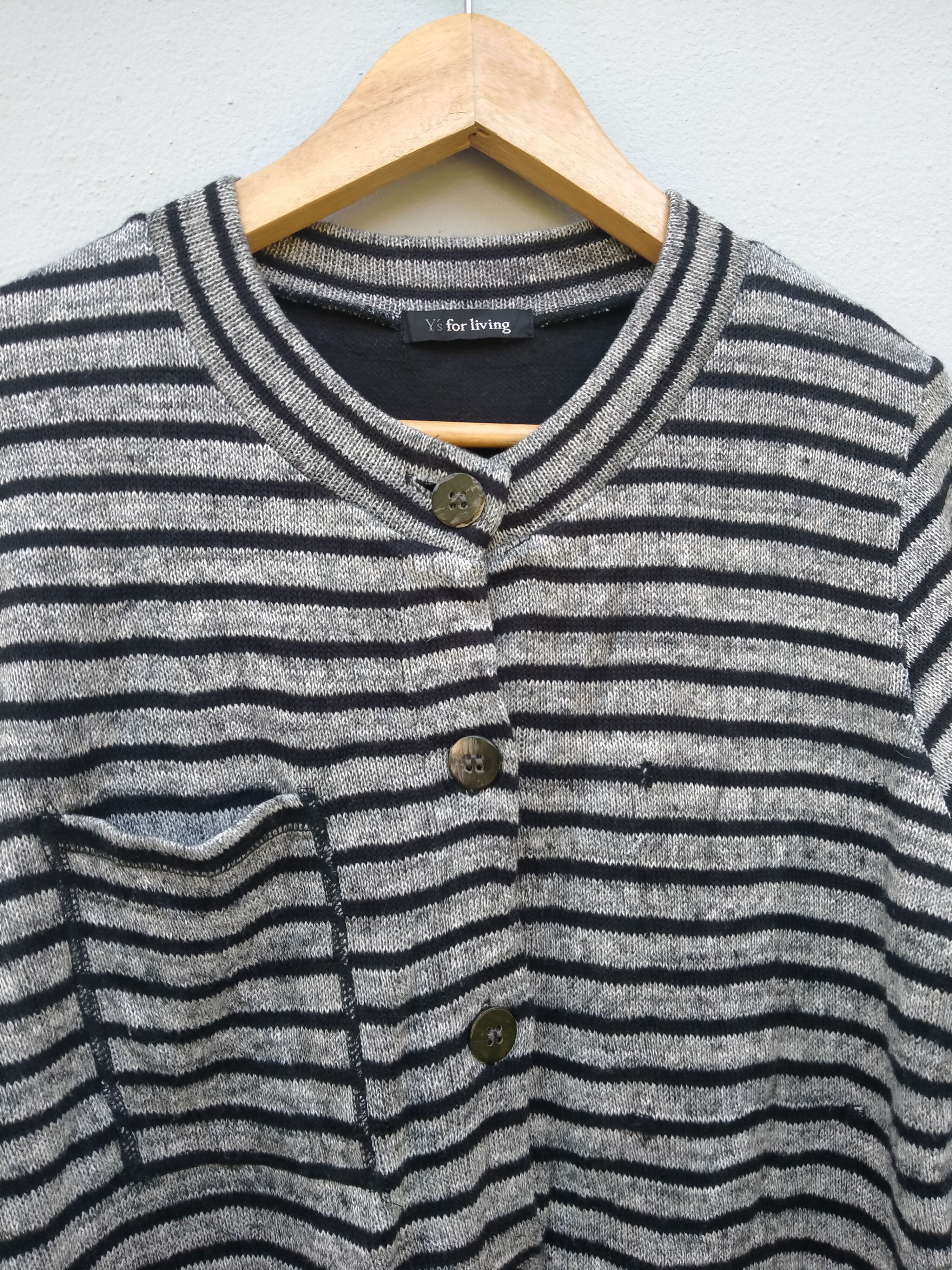 Yohji Yamamoto Vintage Y's For Living Yohji Yamamoto Pocket Button Shirt Size US M / EU 48-50 / 2 - 6 Thumbnail
