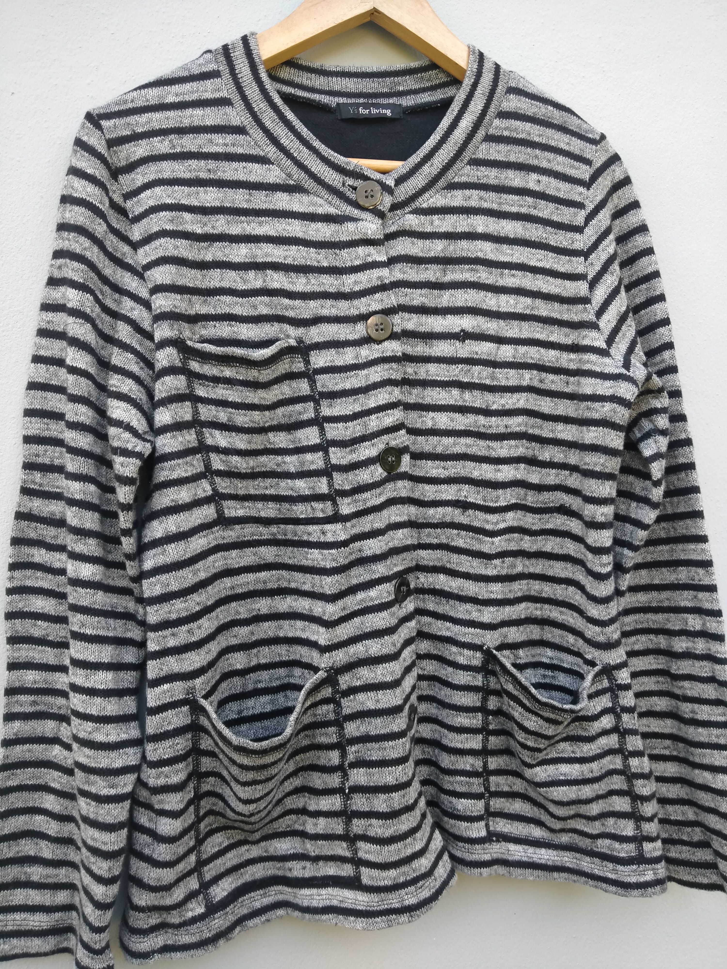 Yohji Yamamoto Vintage Y's For Living Yohji Yamamoto Pocket Button Shirt Size US M / EU 48-50 / 2 - 1 Thumbnail
