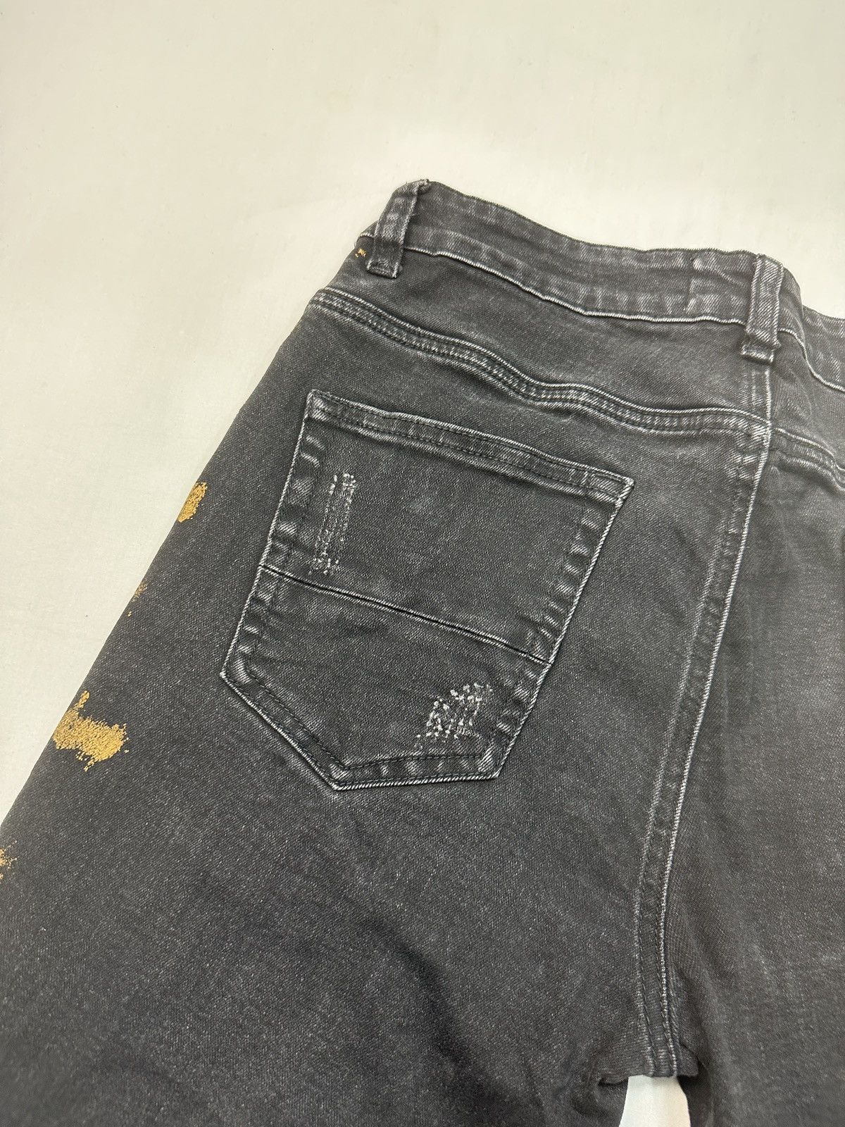 DNA DNA premium wear painting splattered denim jeans Size US 31 - 22 Thumbnail