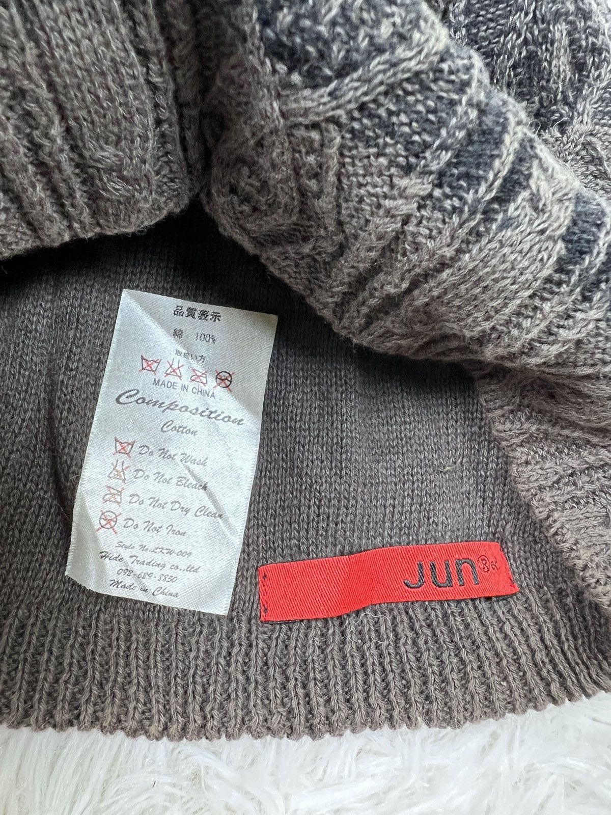 Jun Takahashi Vintage Union Made X Jun Takashi Knitted Winter Beanie Hat Size ONE SIZE - 7 Thumbnail