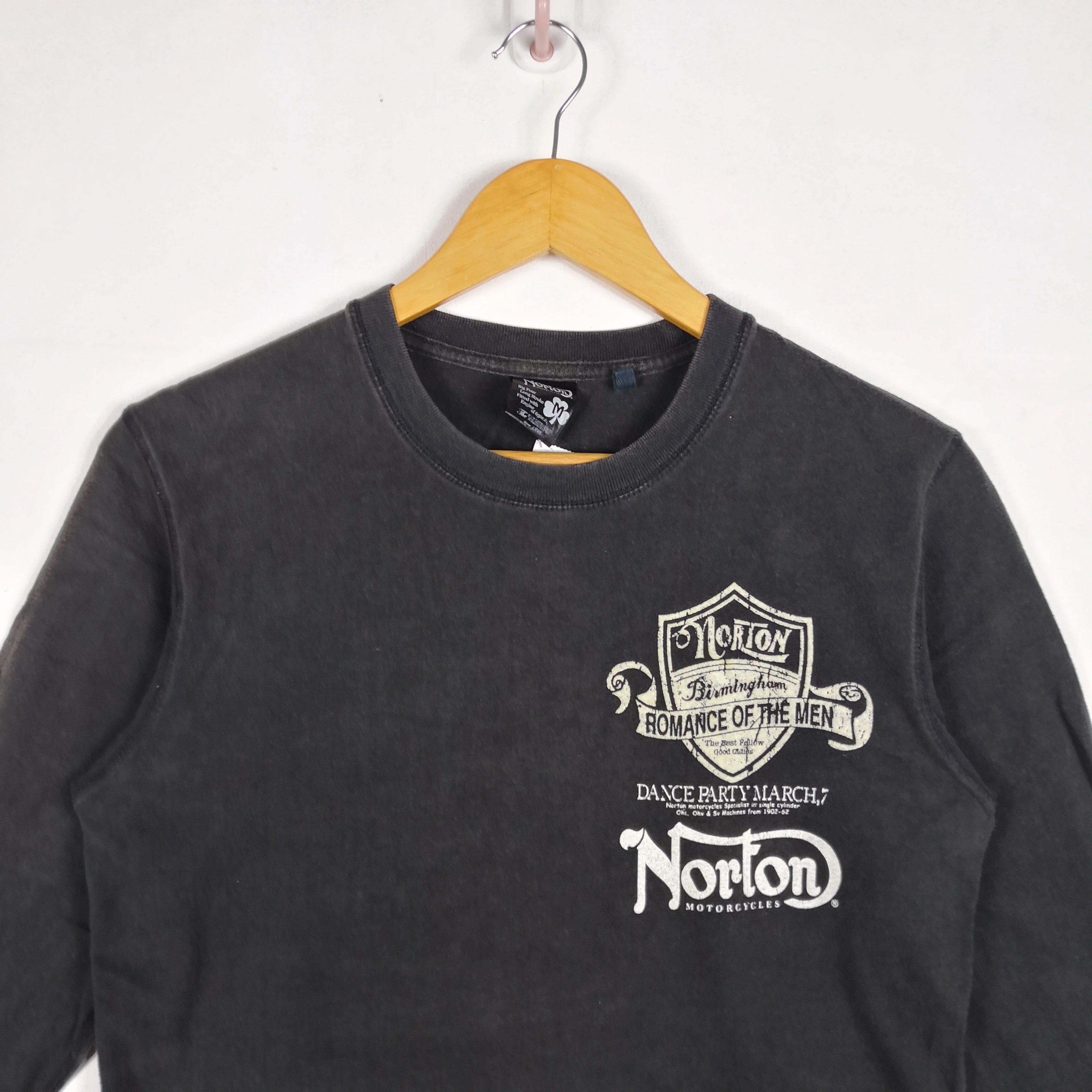 Norton Norton Motorcycle T Shirt Romance of the Men Tees BS18296. Size US S / EU 44-46 / 1 - 5 Thumbnail