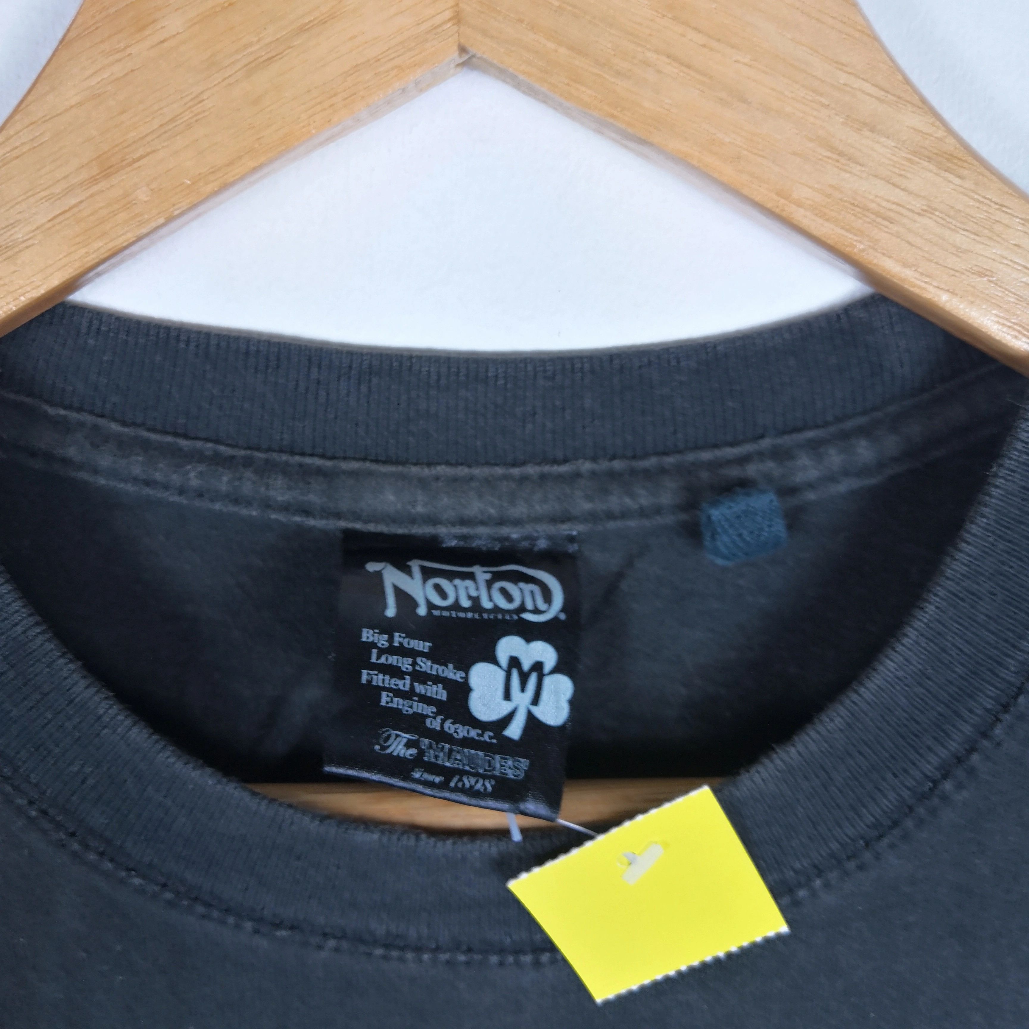 Norton Norton Motorcycle T Shirt Romance of the Men Tees BS18296. Size US S / EU 44-46 / 1 - 8 Thumbnail