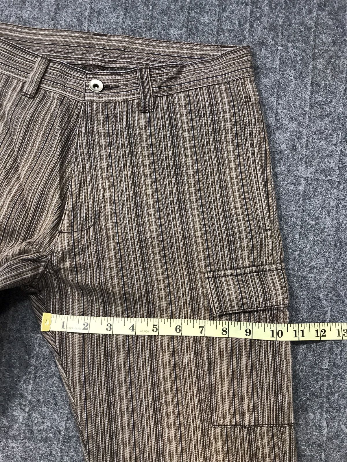 Guess Guess Collection Straight Cut Cargo Tactical Hickory Pants Size US 30 / EU 46 - 13 Thumbnail