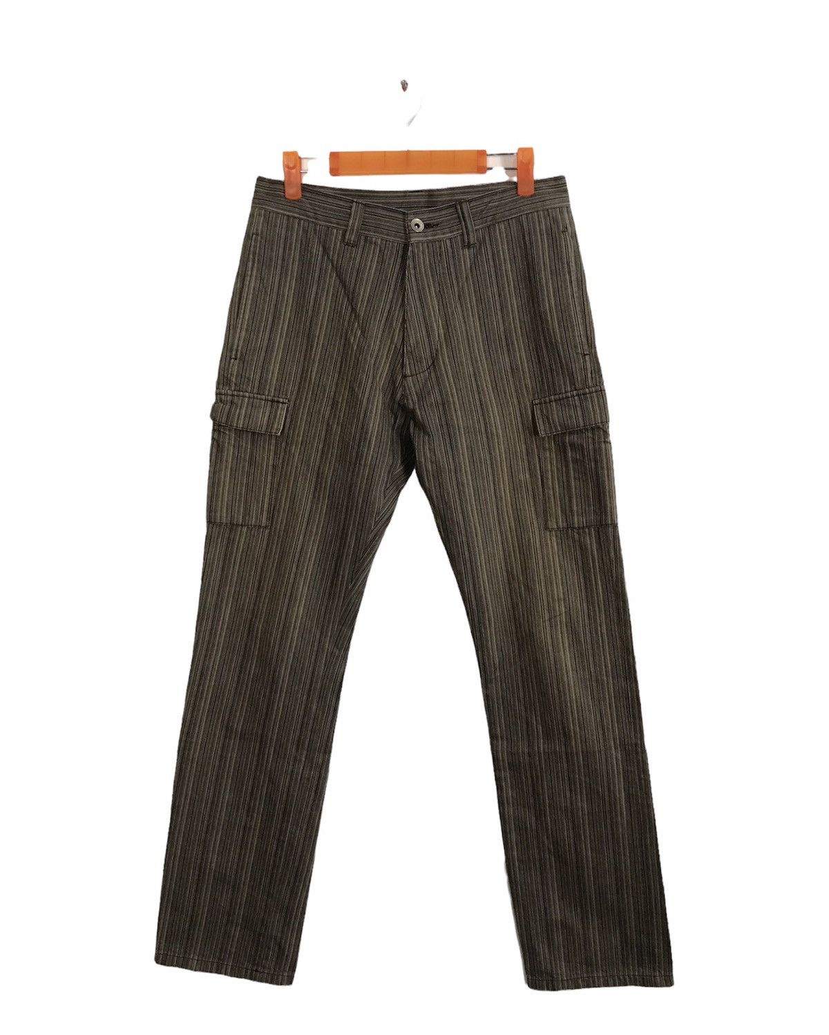 Guess Guess Collection Straight Cut Cargo Tactical Hickory Pants Size US 30 / EU 46 - 2 Thumbnail