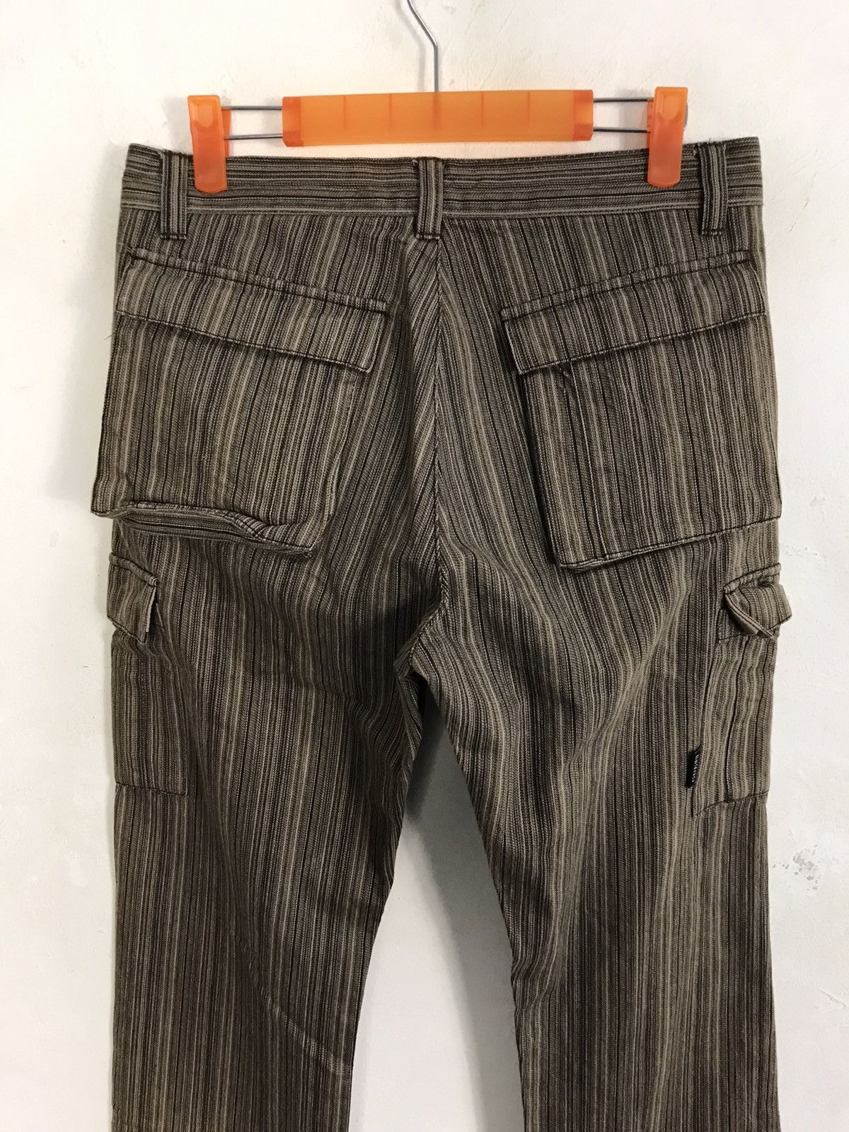 Guess Guess Collection Straight Cut Cargo Tactical Hickory Pants Size US 30 / EU 46 - 4 Thumbnail