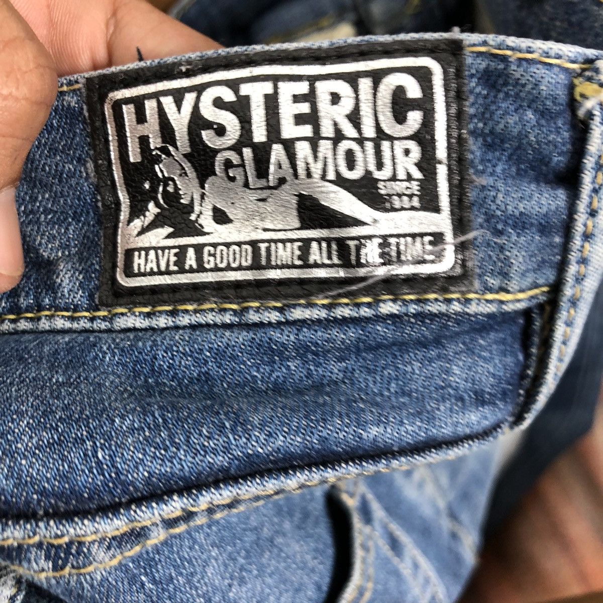 Hysteric Glamour 🔥HYSTERIC GLAMOUR DISTRESSED JEANS Size US 32 / EU 48 - 8 Thumbnail