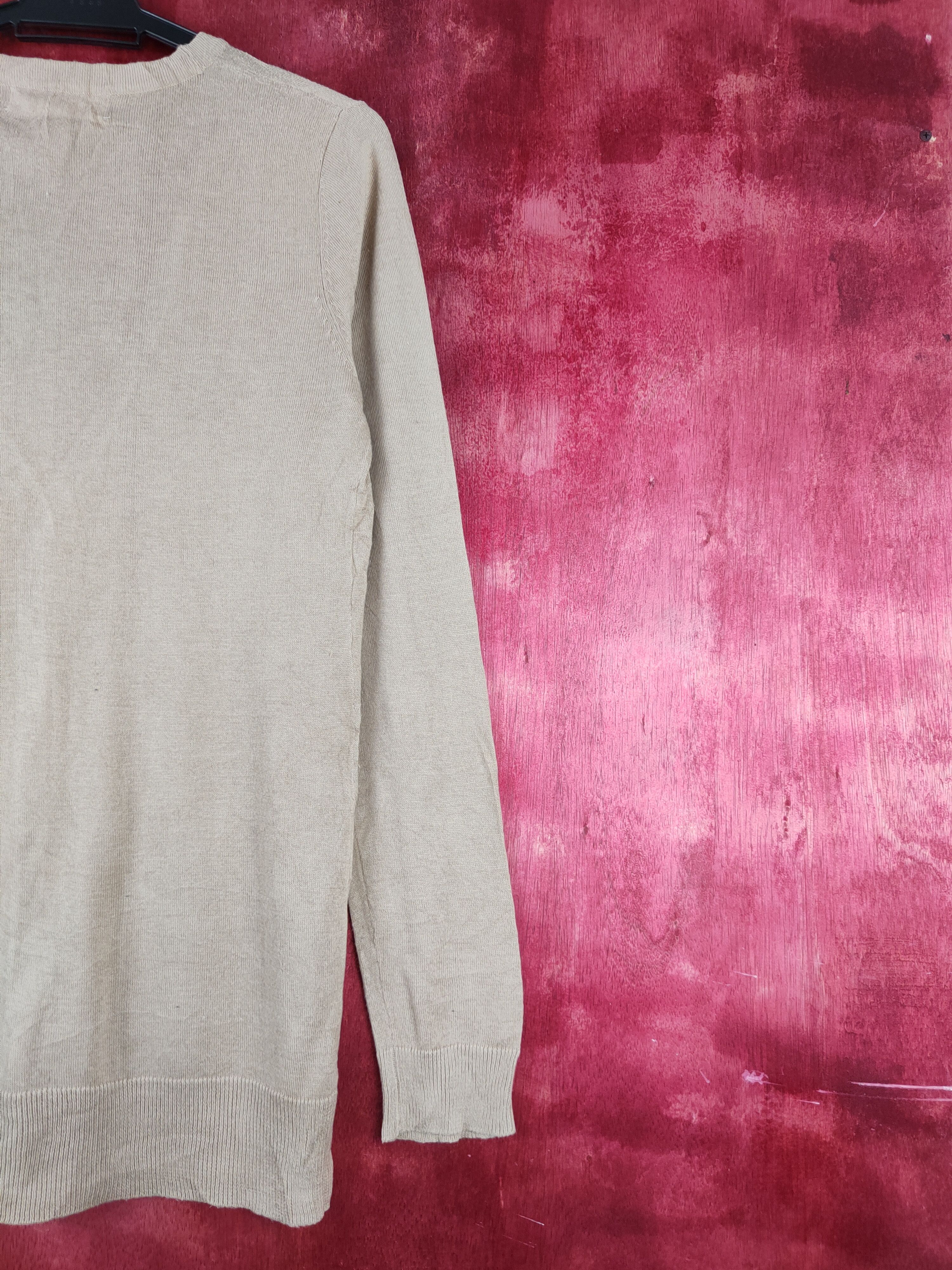 Forever 21 × Japanese Brand Forever 21 Beige Cardigan knitwear vintage #S920 Size M / US 6-8 / IT 42-44 - 9 Thumbnail