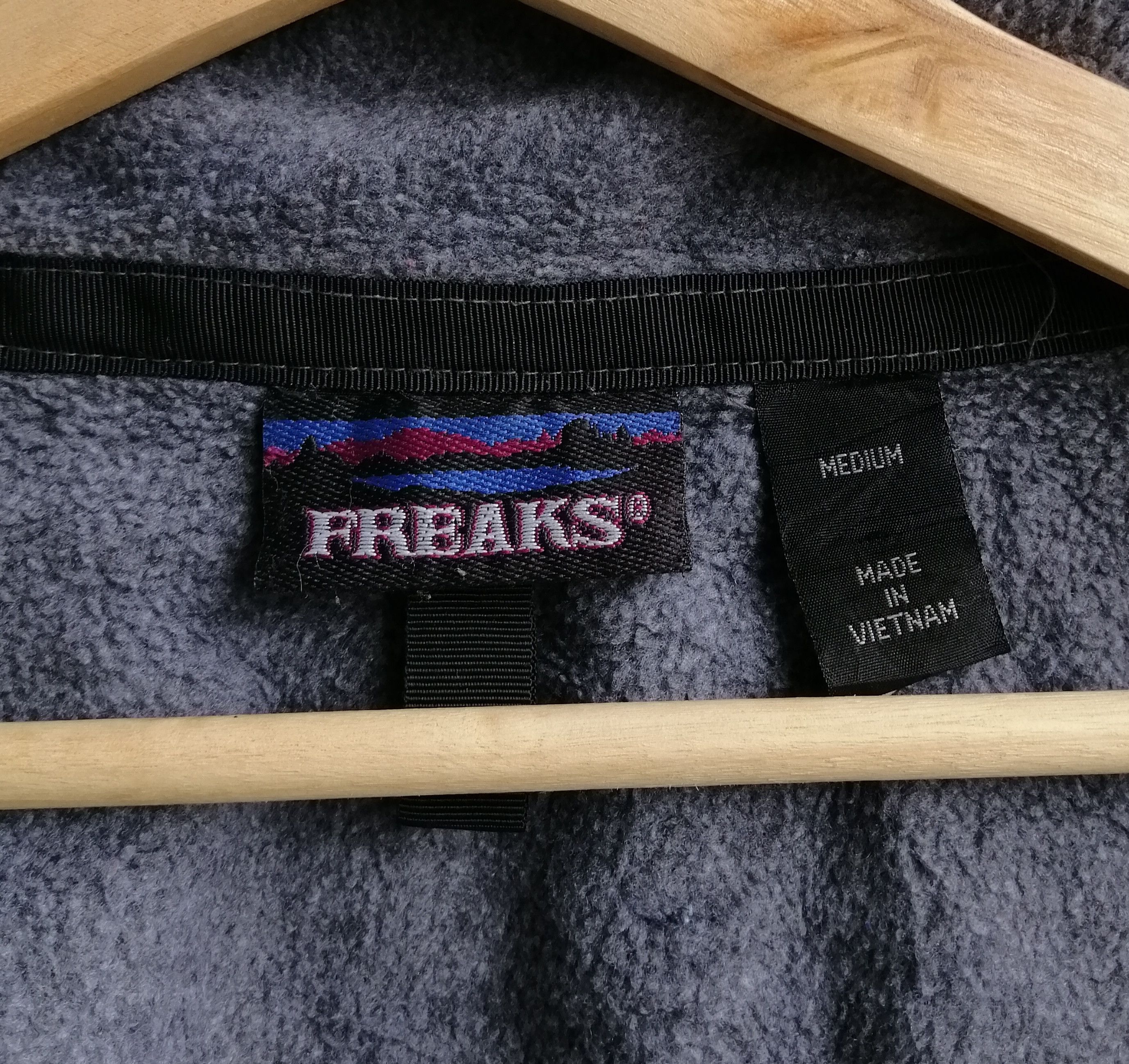 Polartec × Vintage Vintage FREAKS POLARTEC Fleece Jacket Sweater Zip Up Size US M / EU 48-50 / 2 - 11 Thumbnail