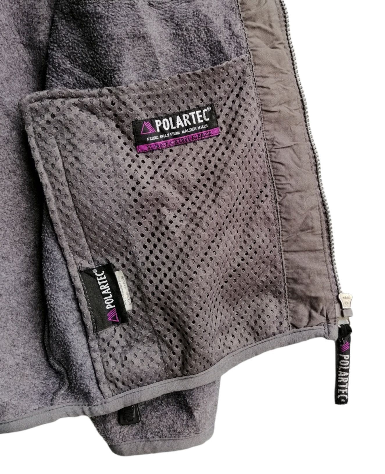 Polartec × Vintage Vintage FREAKS POLARTEC Fleece Jacket Sweater Zip Up Size US M / EU 48-50 / 2 - 10 Thumbnail