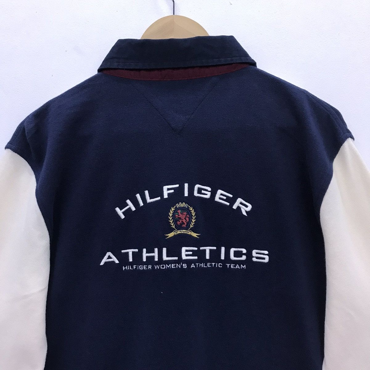 Tommy Hilfiger × Vintage Rare!! Tommy Hilfiger Long Sleeve Polo T-shirt Size US XL / EU 56 / 4 - 14 Thumbnail