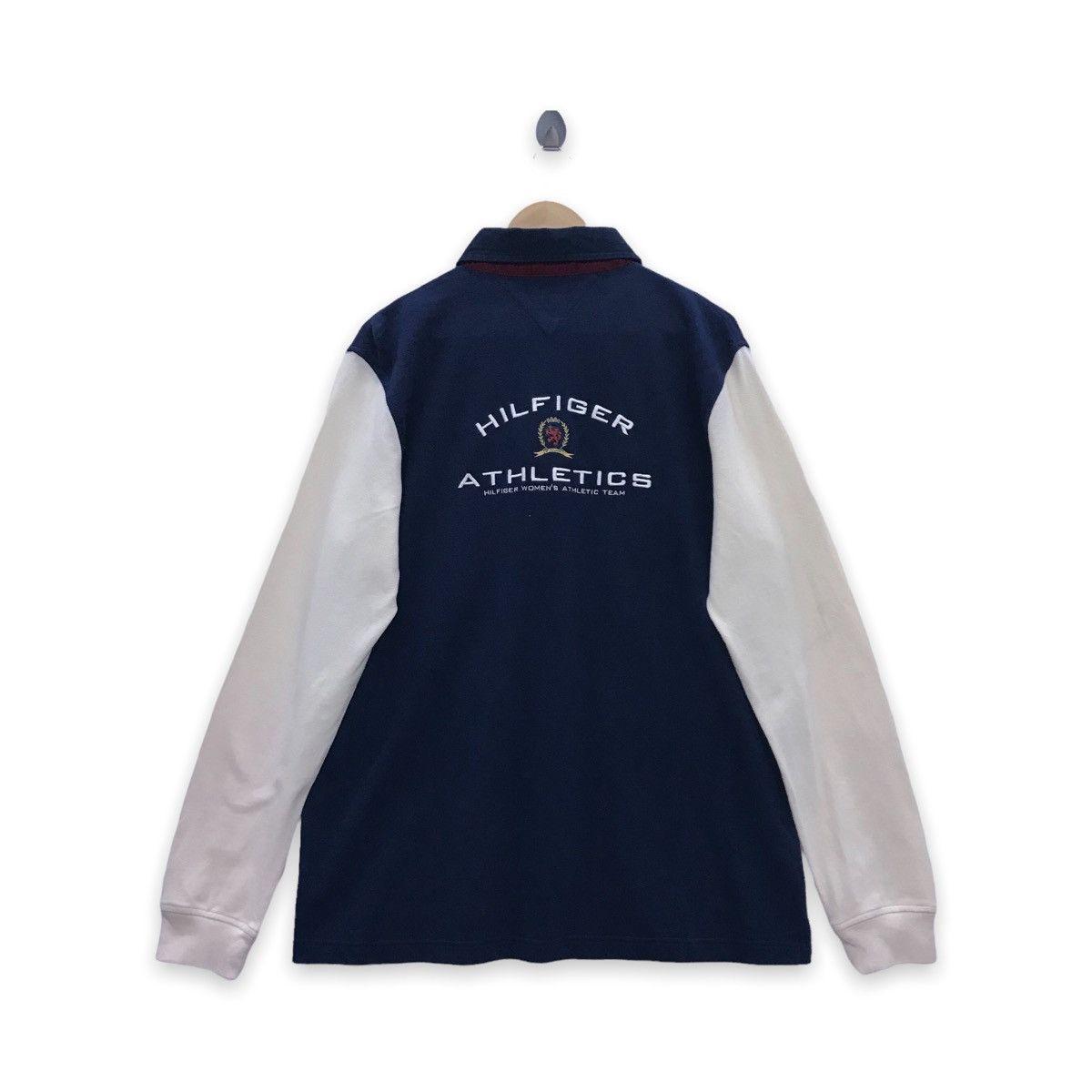 Tommy Hilfiger × Vintage Rare!! Tommy Hilfiger Long Sleeve Polo T-shirt Size US XL / EU 56 / 4 - 11 Thumbnail