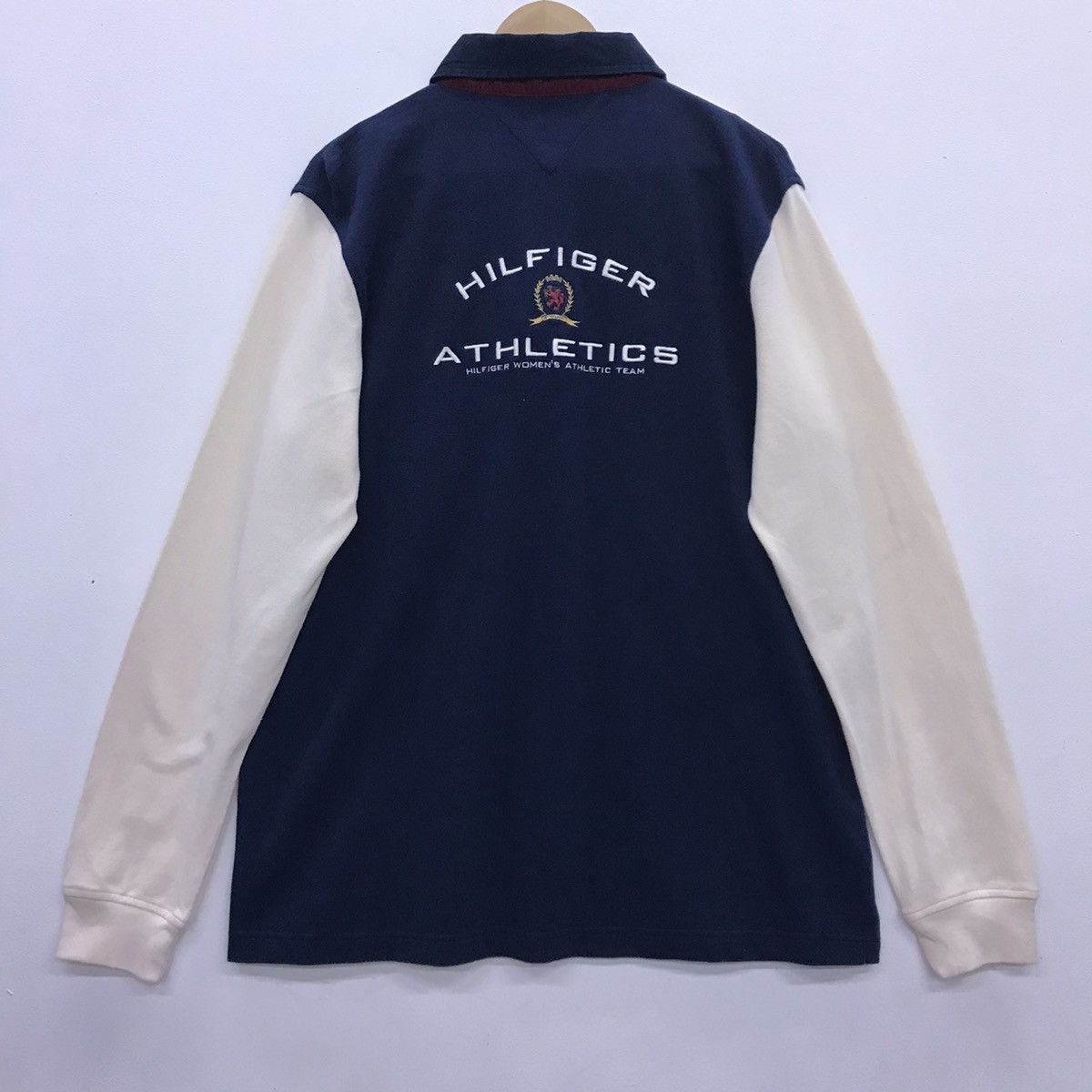 Tommy Hilfiger × Vintage Rare!! Tommy Hilfiger Long Sleeve Polo T-shirt Size US XL / EU 56 / 4 - 12 Thumbnail
