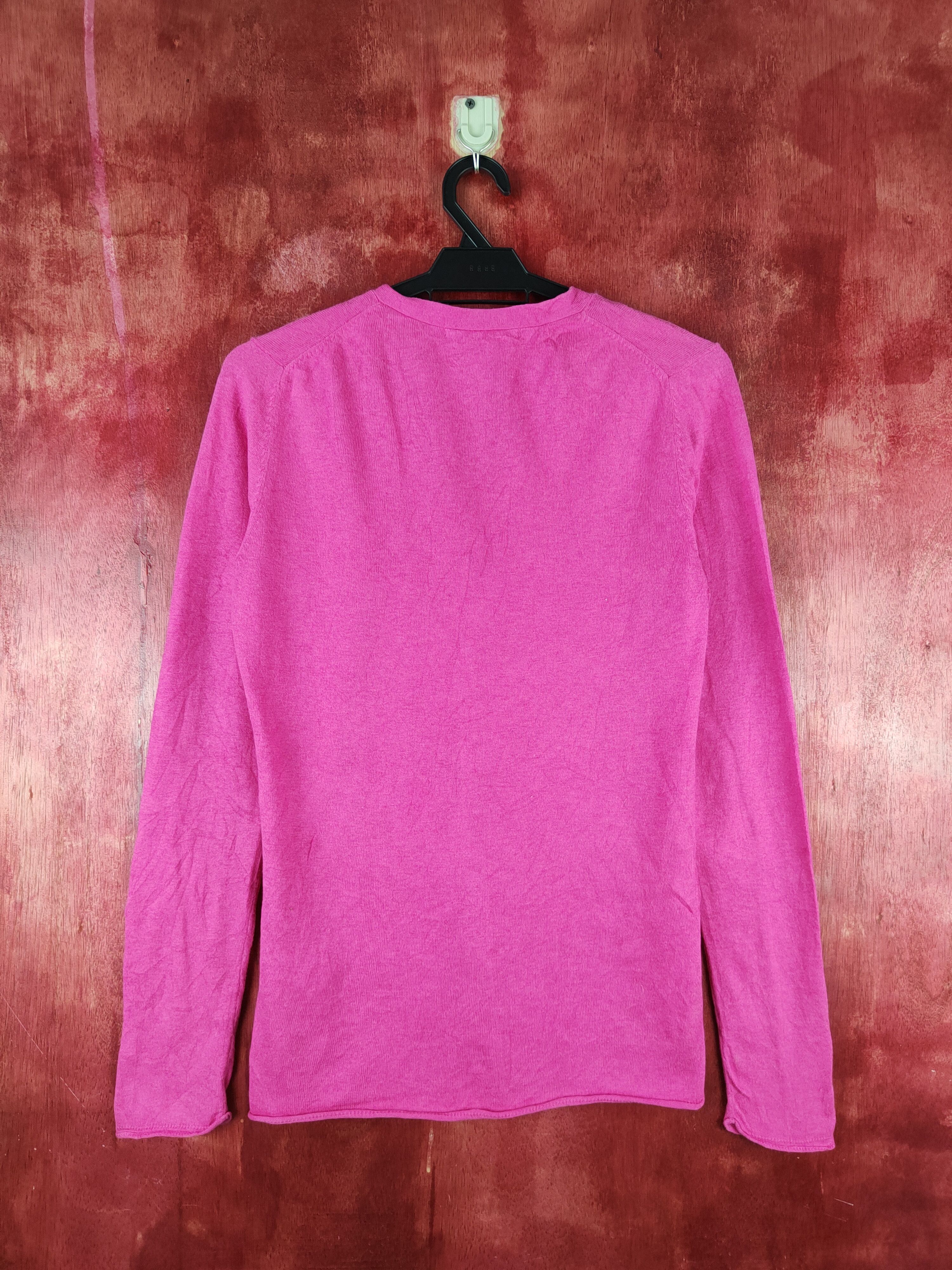 Japanese Brand × Uniqlo Uniqlo Pink Cardigan knitwear japan streetwear #S921 Size L / US 10 / IT 46 - 7 Thumbnail