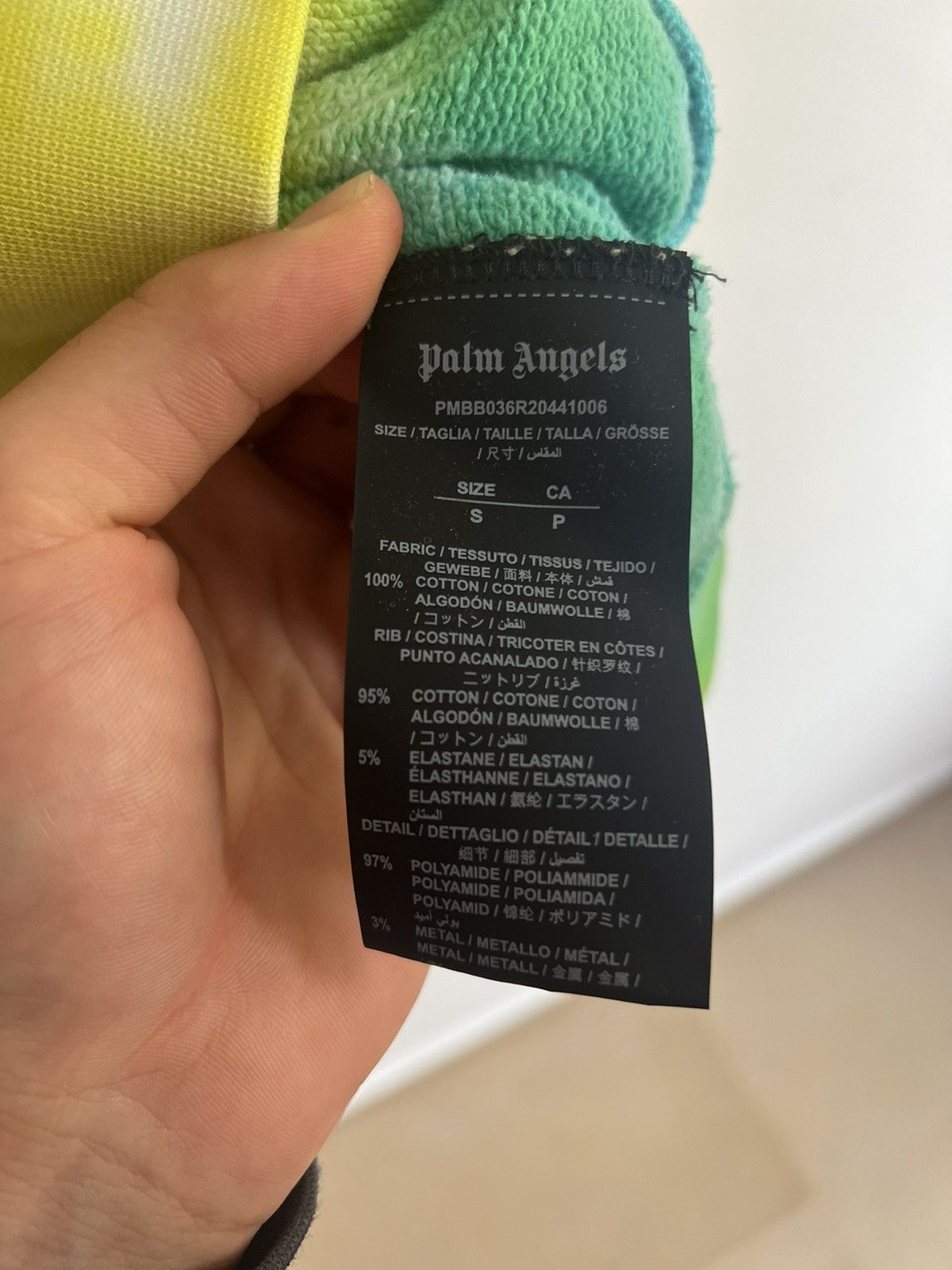 Palm Angels Palm angels Tye dye hoodie Size US L / EU 52-54 / 3 - 10 Thumbnail