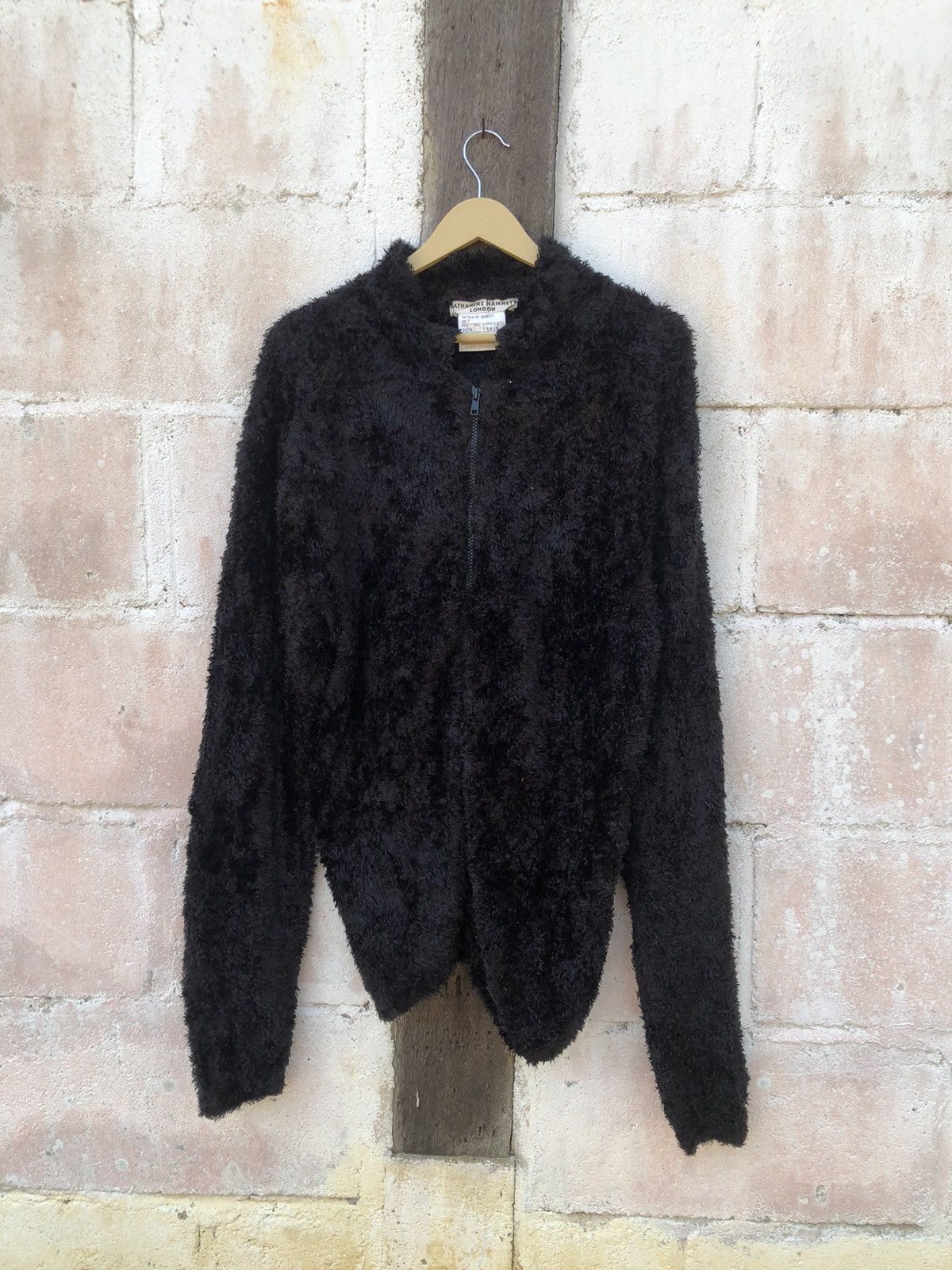 Katharine Hamnett London × Smartwool Katharine Hamnett London Fleece Jacket Wool Long Sleeve Size US M / EU 48-50 / 2 - 1 Thumbnail