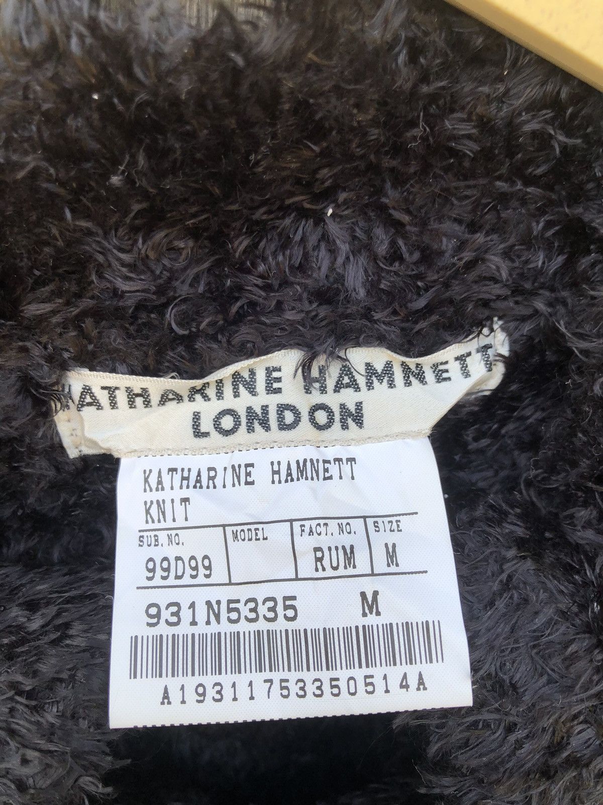 Katharine Hamnett London × Smartwool Katharine Hamnett London Fleece Jacket Wool Long Sleeve Size US M / EU 48-50 / 2 - 5 Thumbnail