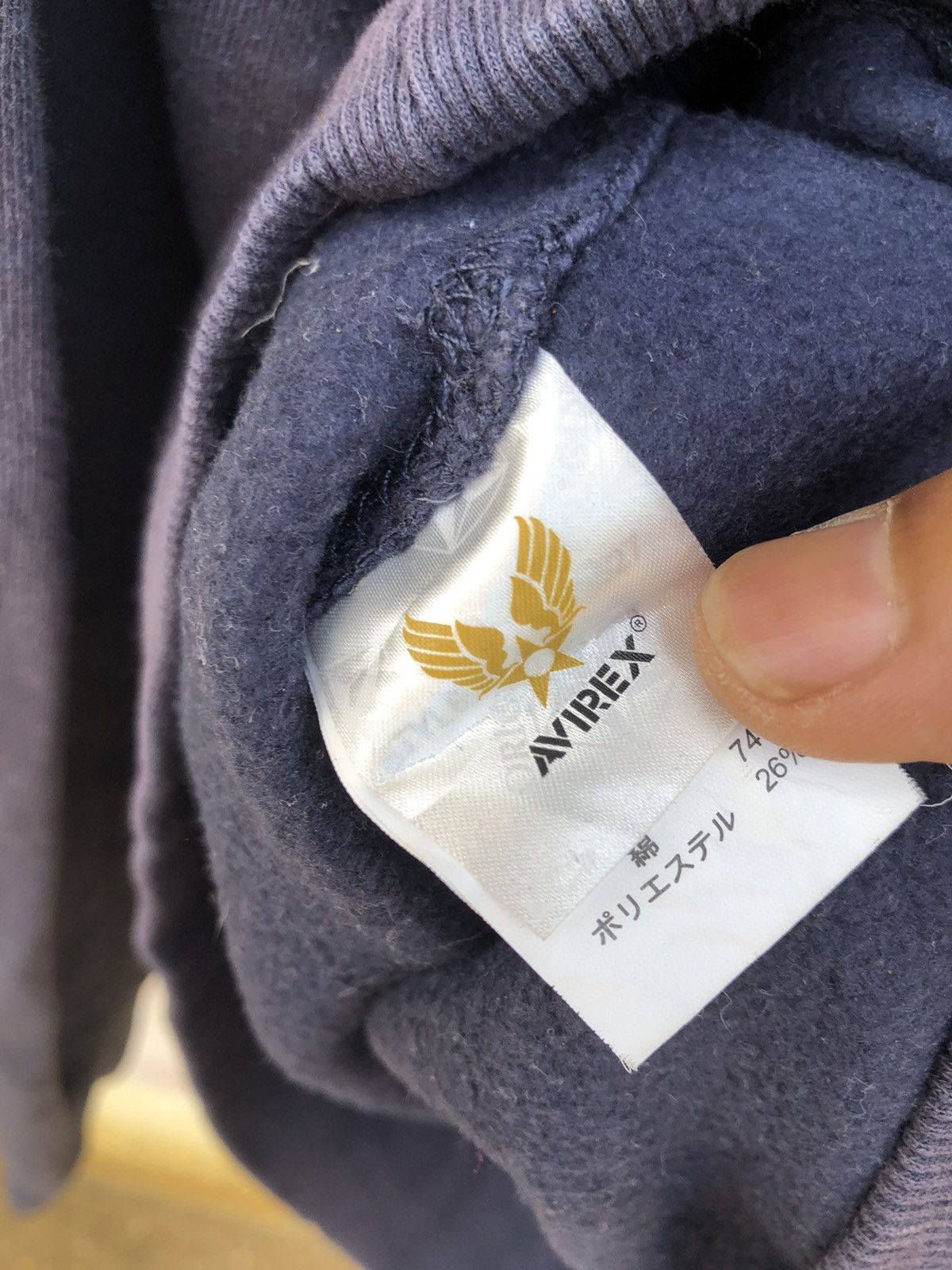 Avirex Avirex Naval Eagle Sweatshirt Size US XL / EU 56 / 4 - 6 Thumbnail