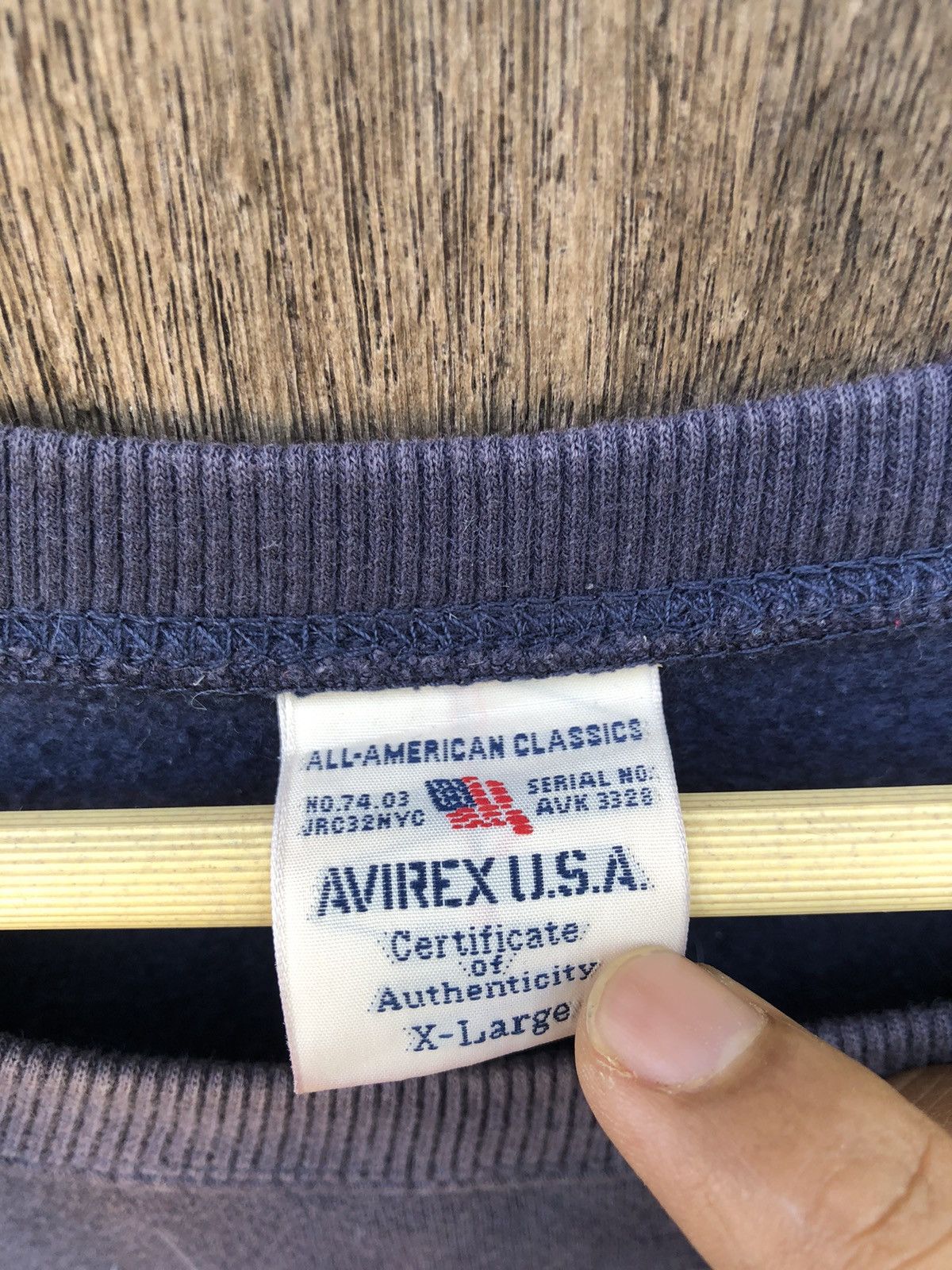 Avirex Avirex Naval Eagle Sweatshirt Size US XL / EU 56 / 4 - 5 Thumbnail