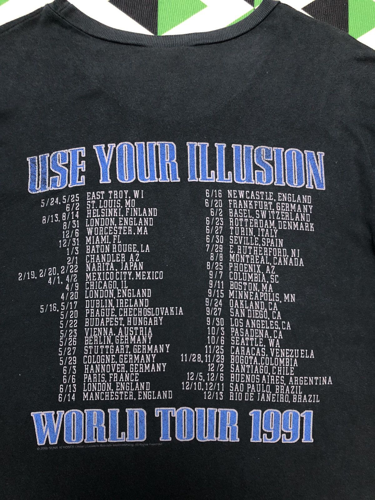 Guns N' Roses Vintage 2005 GUNS N ROSES USE YOUR ILLUSION Size US S / EU 44-46 / 1 - 4 Thumbnail