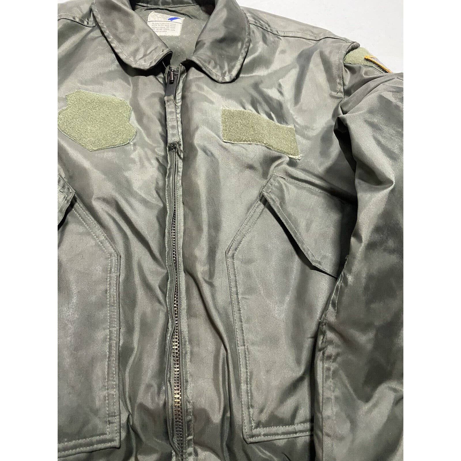 Vintage 90s Alpha Industries CWU 45/P flight jacket Large M7