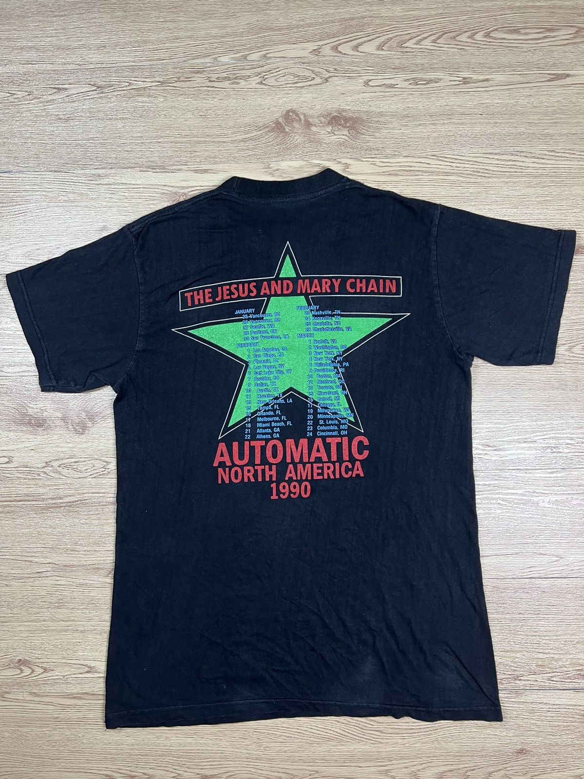 90s Vintage THE JESUS AND MARY CHAIN Promo album Grunge tee 90s