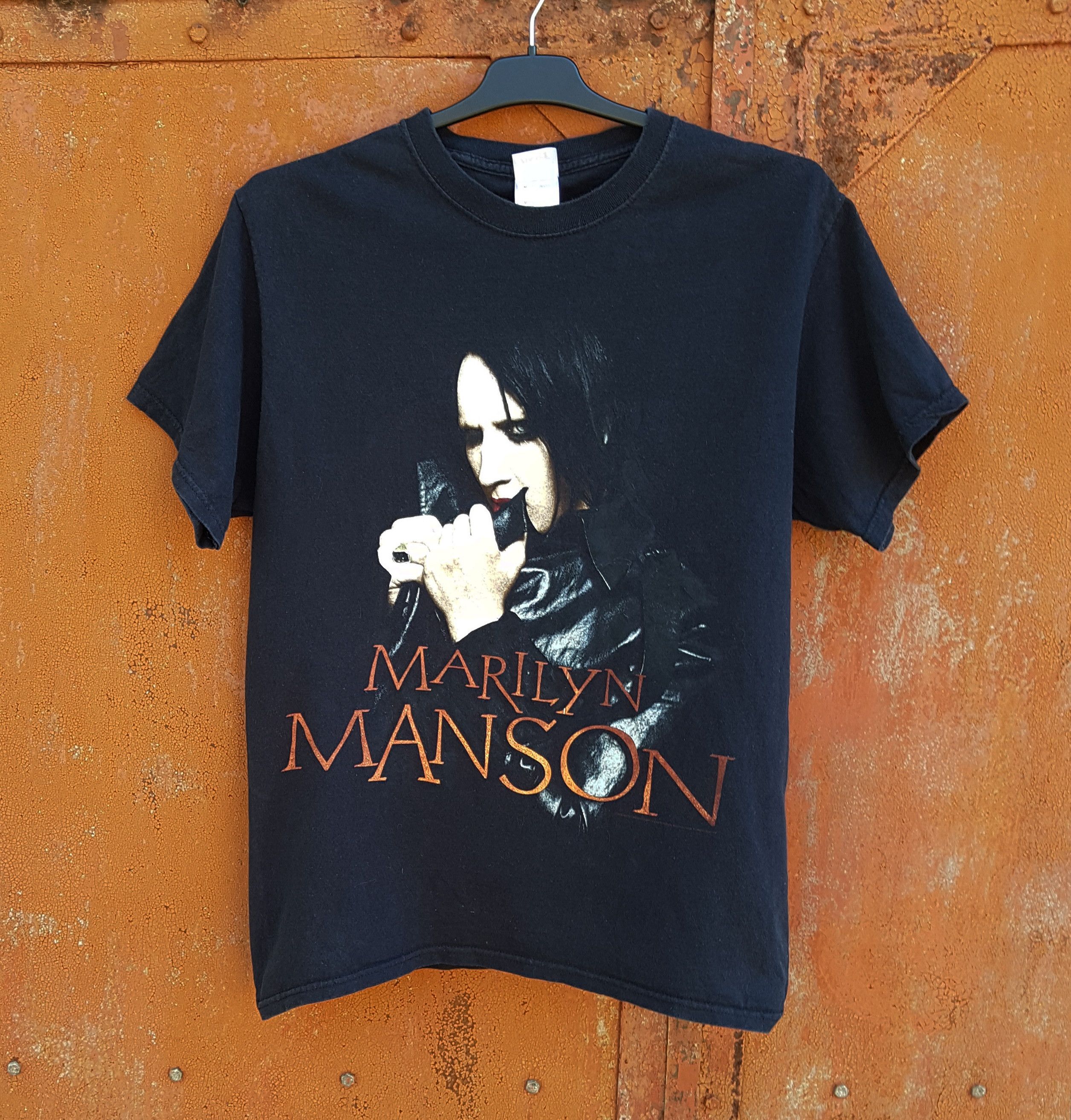 Band Tees Vintage Marilyn Manson Graphic T Shirt Tee Size US M / EU 48-50 / 2 - 15 Thumbnail
