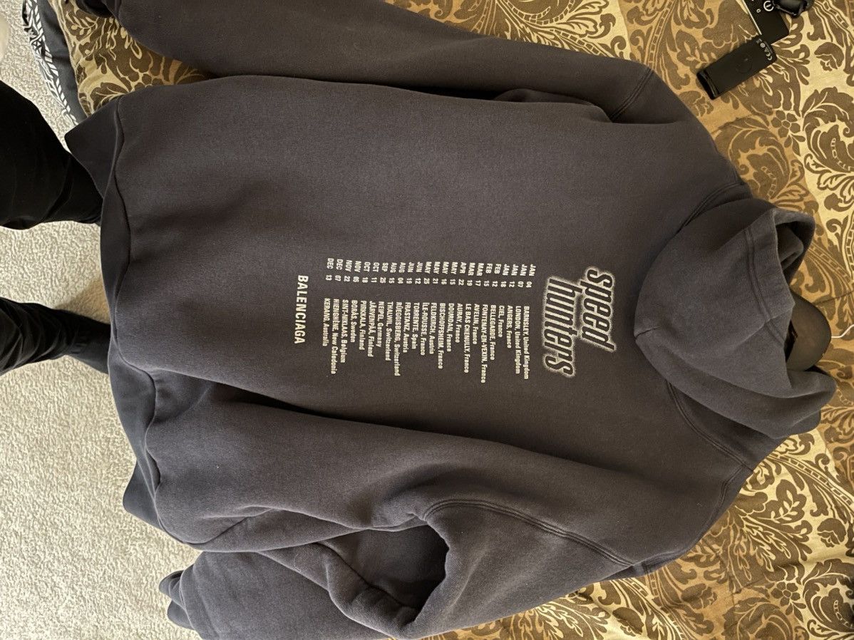 Balenciaga Balenciaga Speedhunters Hoodie Size US M / EU 48-50 / 2 - 14 Thumbnail