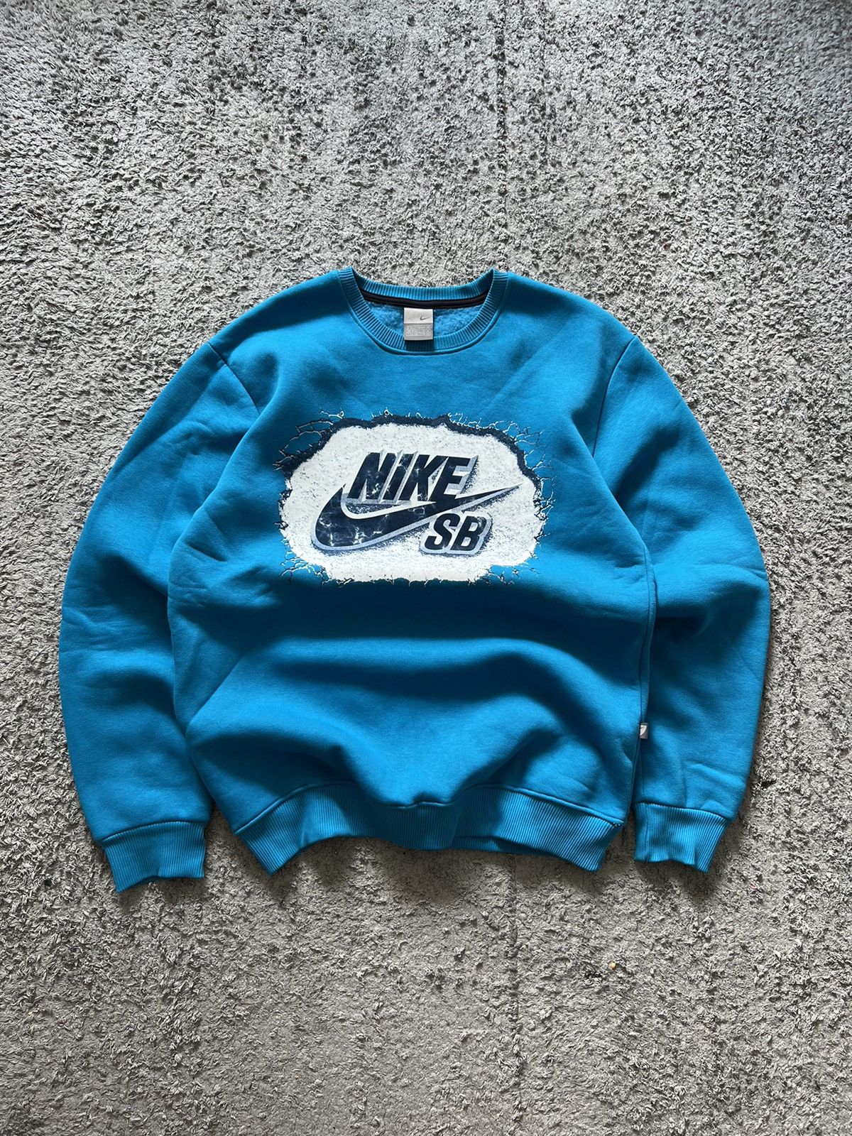 NIKE SB VINTAGE BOXY CENTER SWOOSH OVERSIZE SWEATSHIRT