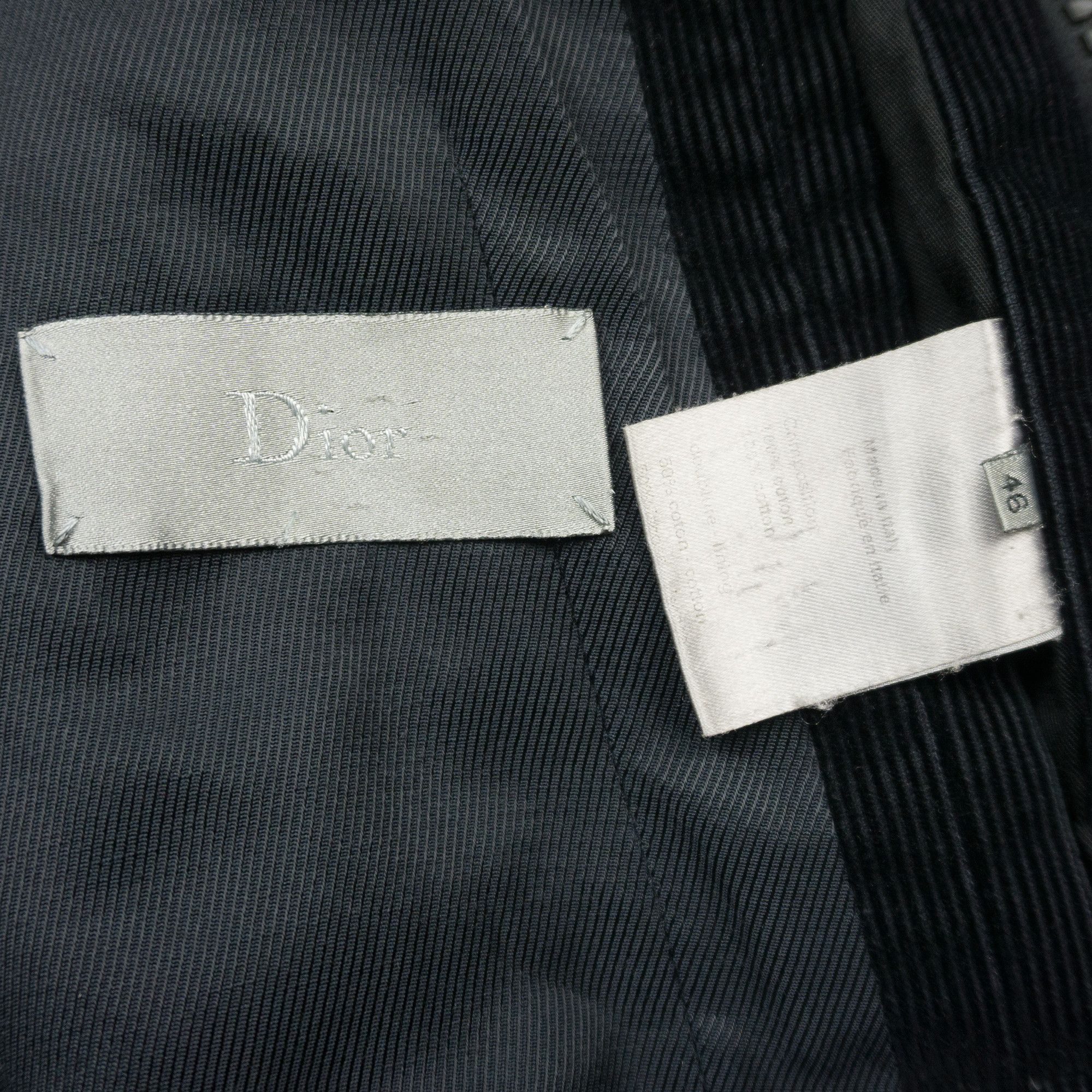 Dior × Hedi Slimane Dior Homme AW03 "Luster" Corduroy Jacket Size US S / EU 44-46 / 1 - 7 Thumbnail