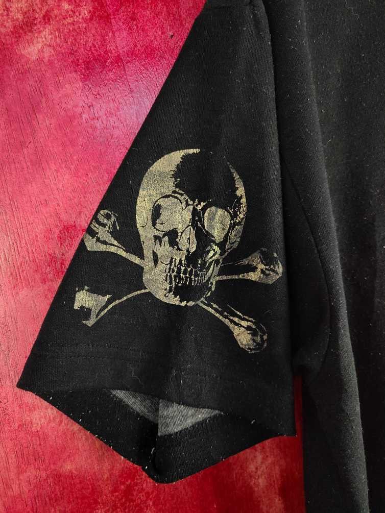 Band Tees Skull Junky rock not dead Black Short Sleeve T-shirt #166B Size US L / EU 52-54 / 3 - 12 Thumbnail