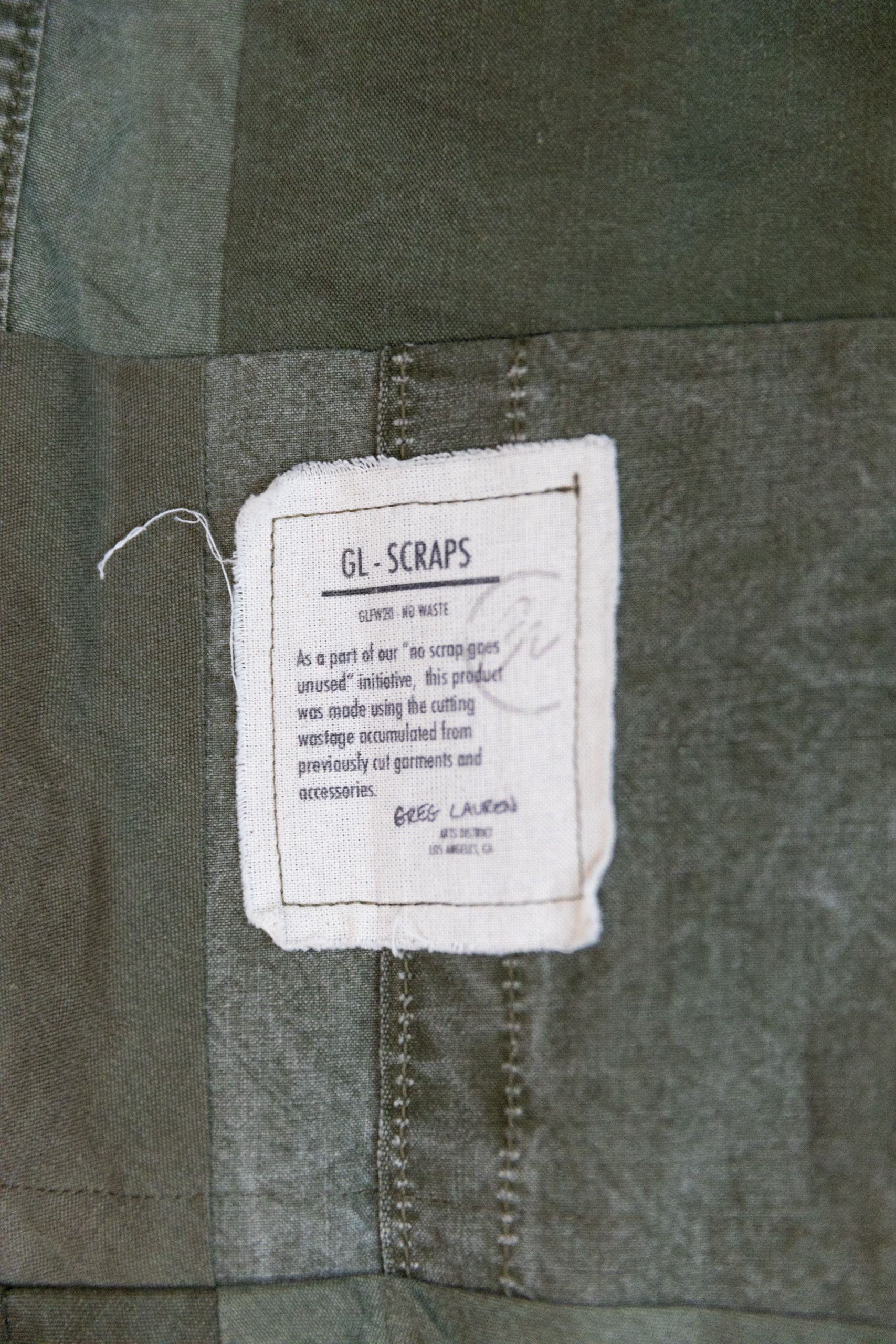 Greg Lauren Tent Scrap Ollie Size US M / EU 48-50 / 2 - 9 Thumbnail
