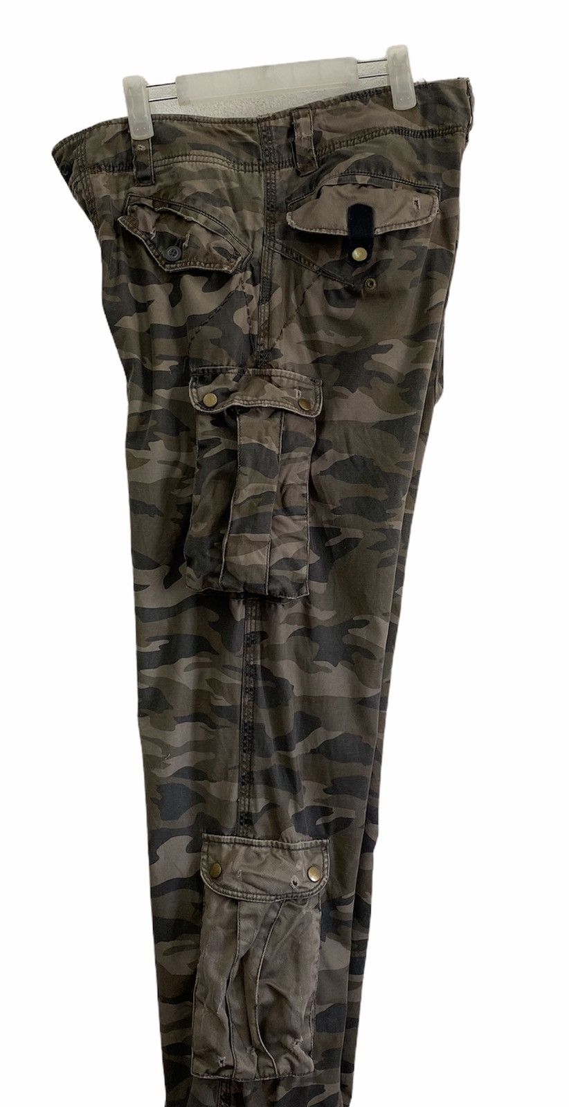 Japanese Brand Rare Japanese Tactical Multipocket Parachute Cargo Pants Size US 35 - 8 Thumbnail