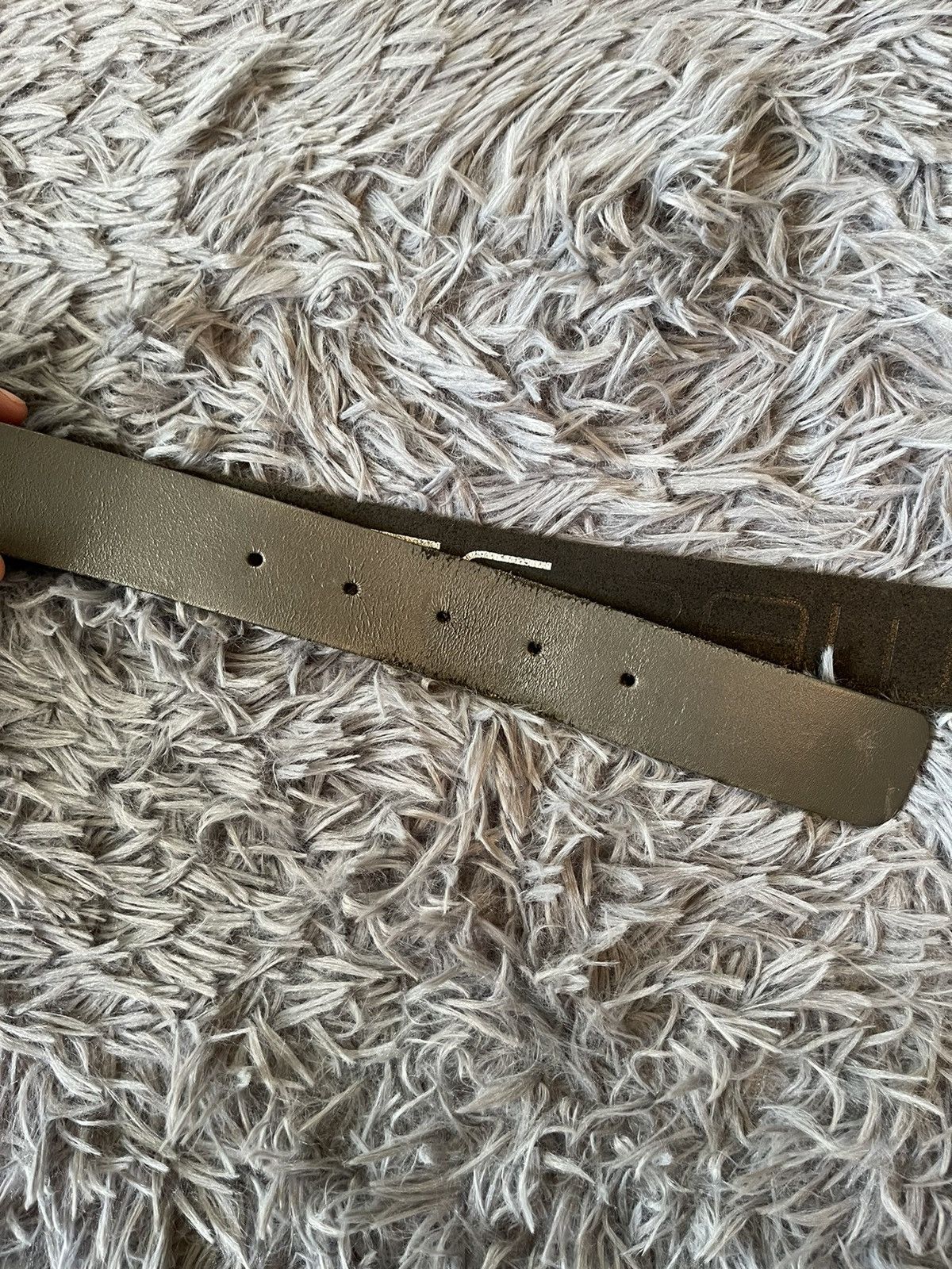Cowboy Equipment × G-Star G-Star RAW avant garde real leather belt 109cm Size 34 - 11 Thumbnail