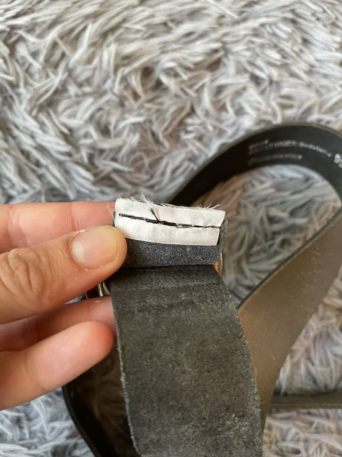 Cowboy Equipment × G-Star G-Star RAW avant garde real leather belt 109cm Size 34 - 8 Thumbnail