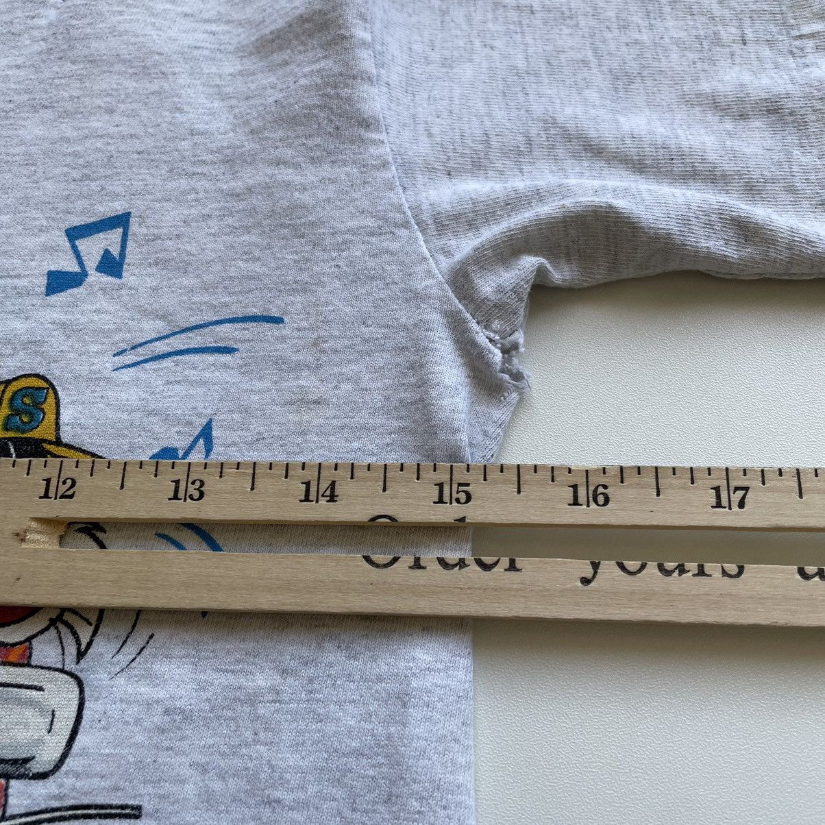 Vintage Vintage 90s Double Sided Looney Tunes Cartoon T Shirt rare Size US XXS / EU 40 - 4 Thumbnail