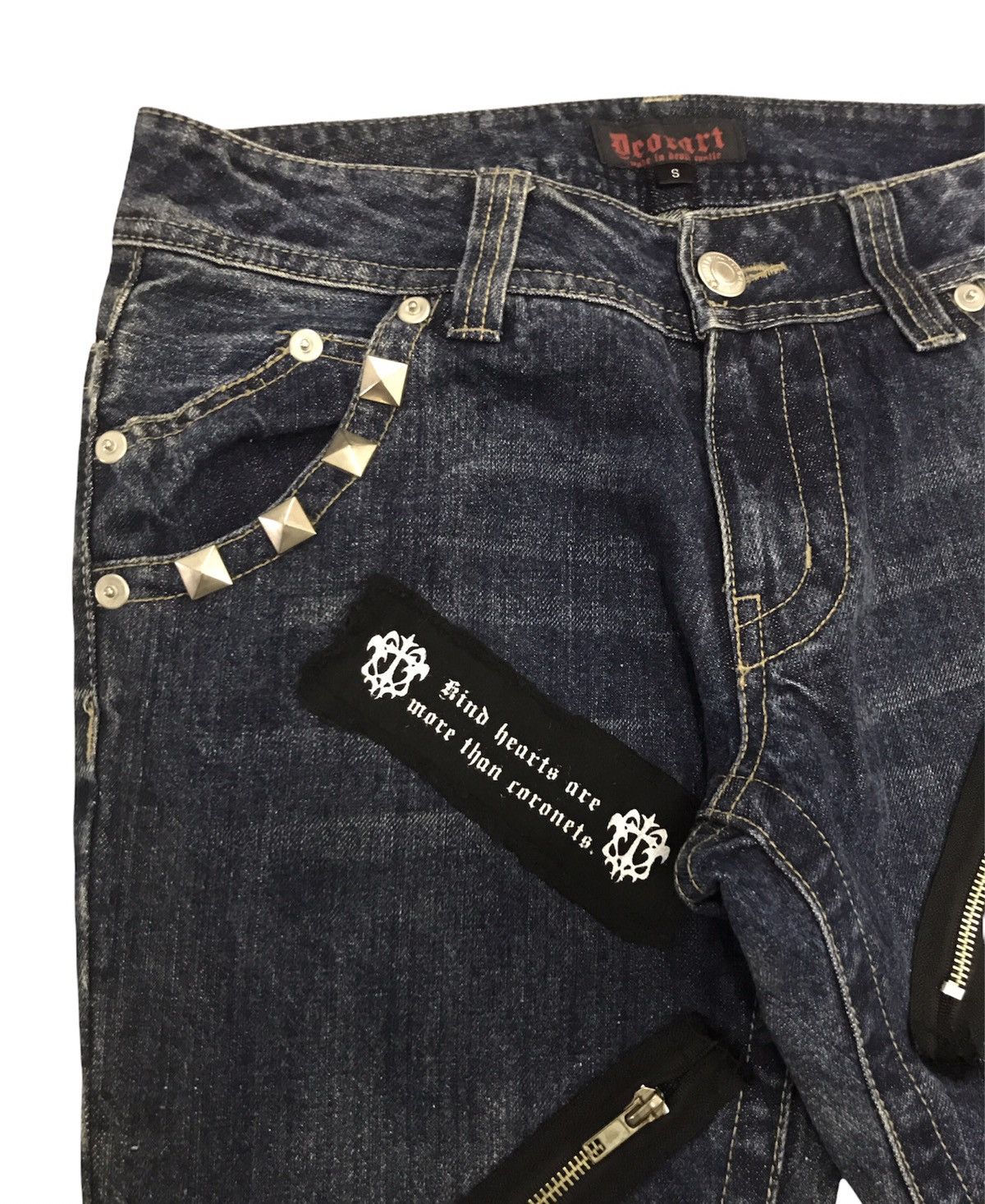Japanese Brand × PPFM Deorart Japan Distressed Punk Jeans Size US 31 - 6 Thumbnail
