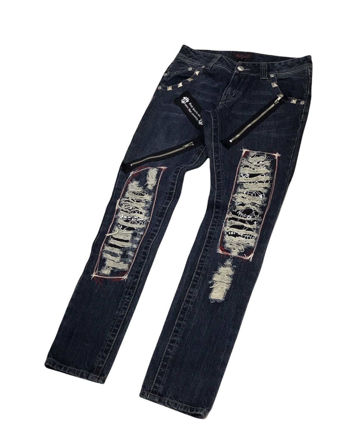 Japanese Brand × PPFM Deorart Japan Distressed Punk Jeans Size US 31 - 2 Thumbnail