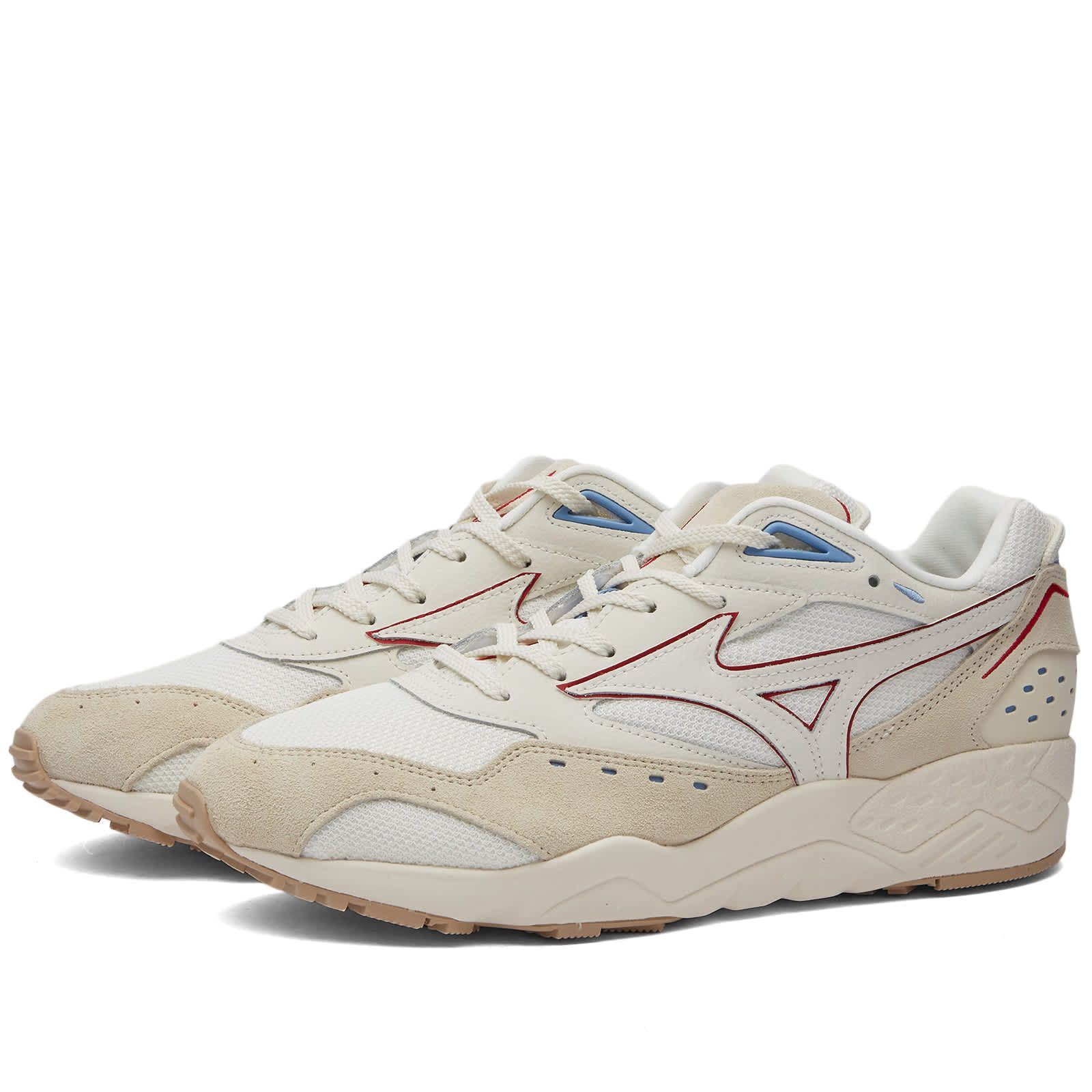 image of Mizuno Contender 'kitsune' D1Ga227401 Us 7.5 Eu 40 Shoes in Snow White, Men's