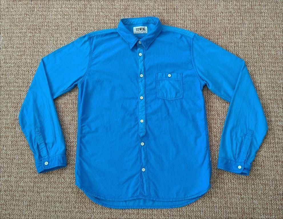 Edwin × Japanese Brand EDWIN Simple Shirt long sleeve Size US M / EU 48-50 / 2 - 1 Thumbnail