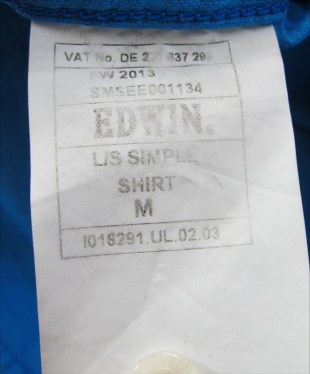 Edwin × Japanese Brand EDWIN Simple Shirt long sleeve Size US M / EU 48-50 / 2 - 4 Thumbnail