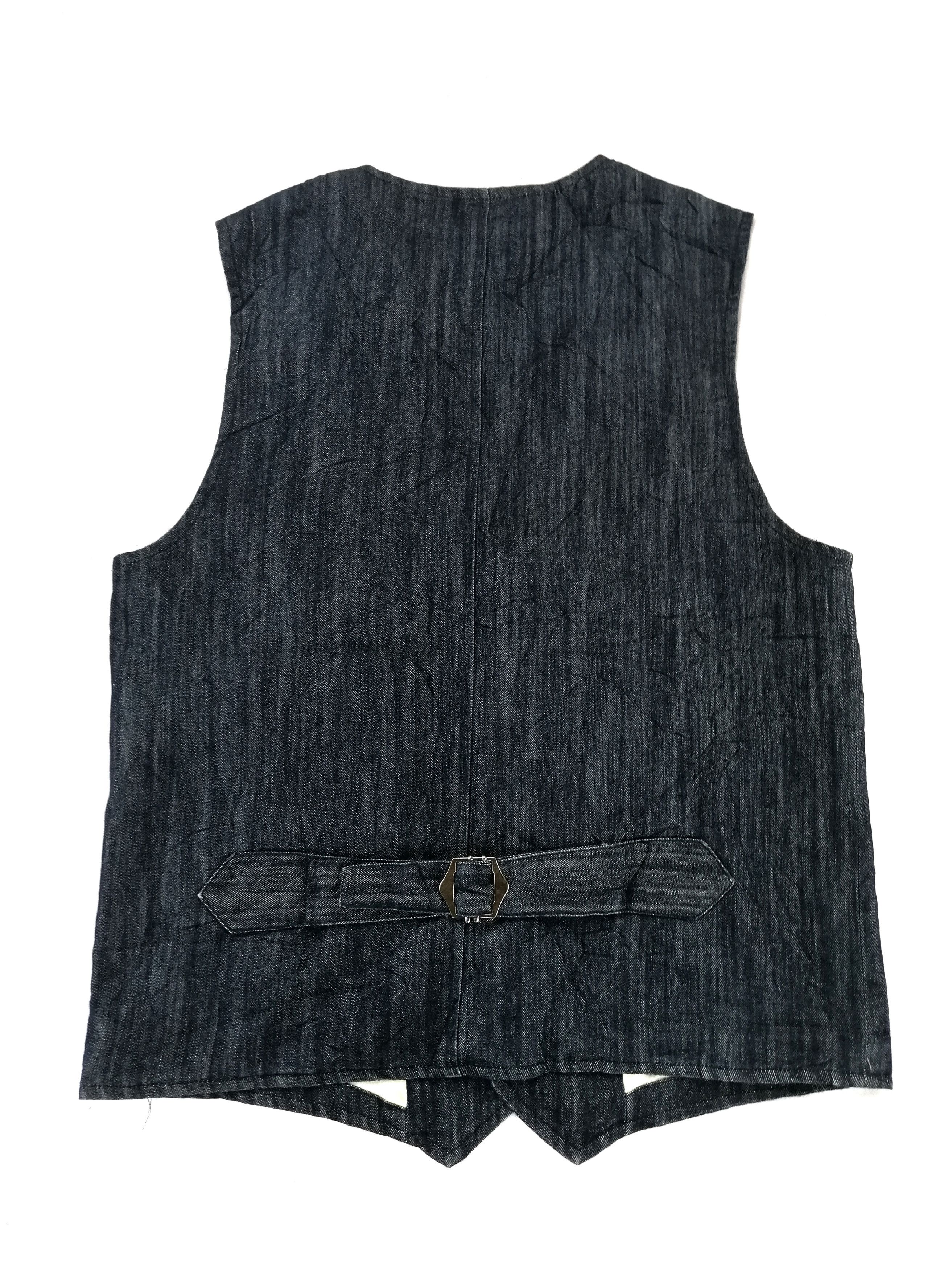Japanese Brand Vintage Japanese Brand Apply Denim Vest Jacket Size US S / EU 44-46 / 1 - 2 Thumbnail